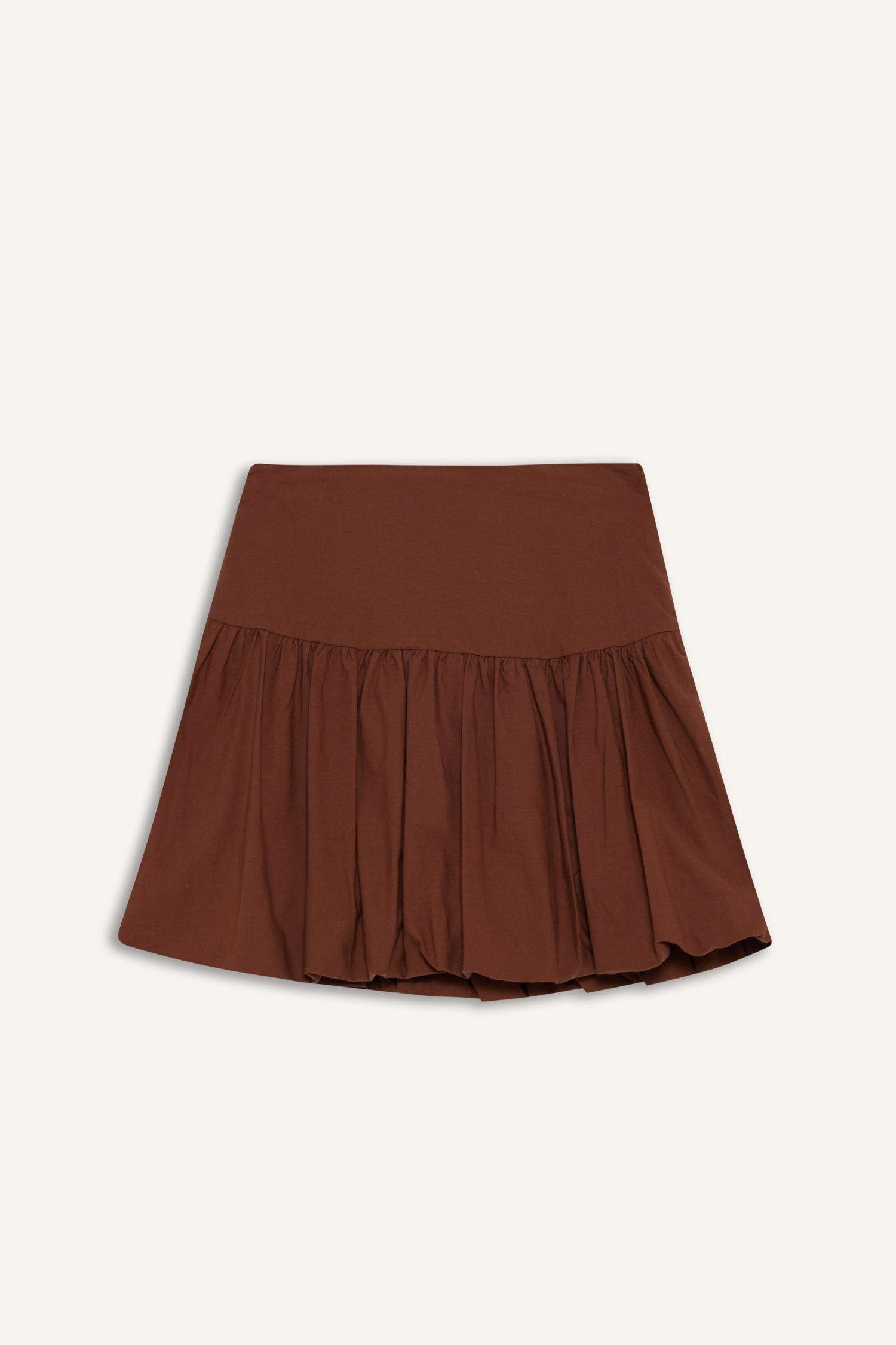 Girl Poplin Balloon Fit Skirt