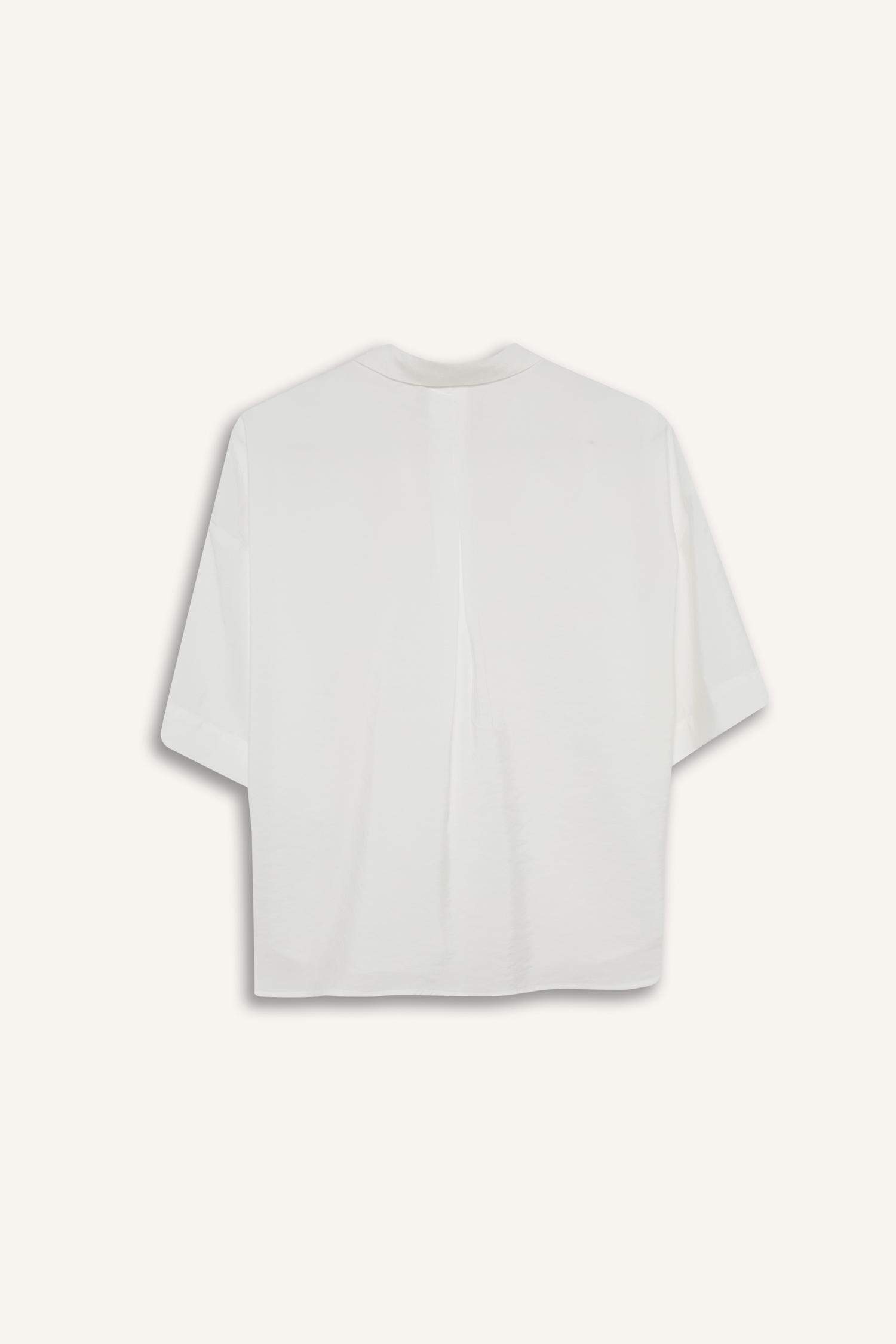 Loose Fit Modal Short Sleeve Shirt