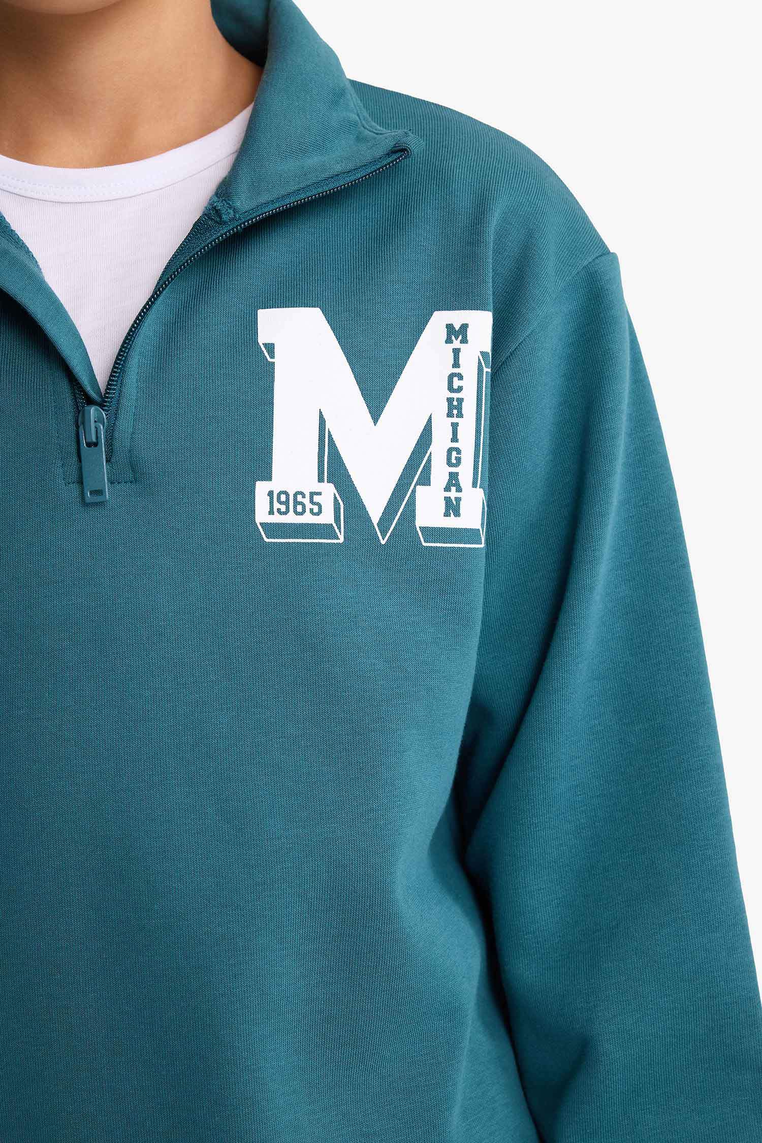 طقم اولادي سويت شيرت وسويت بانتس قصة عادية - قطعتين