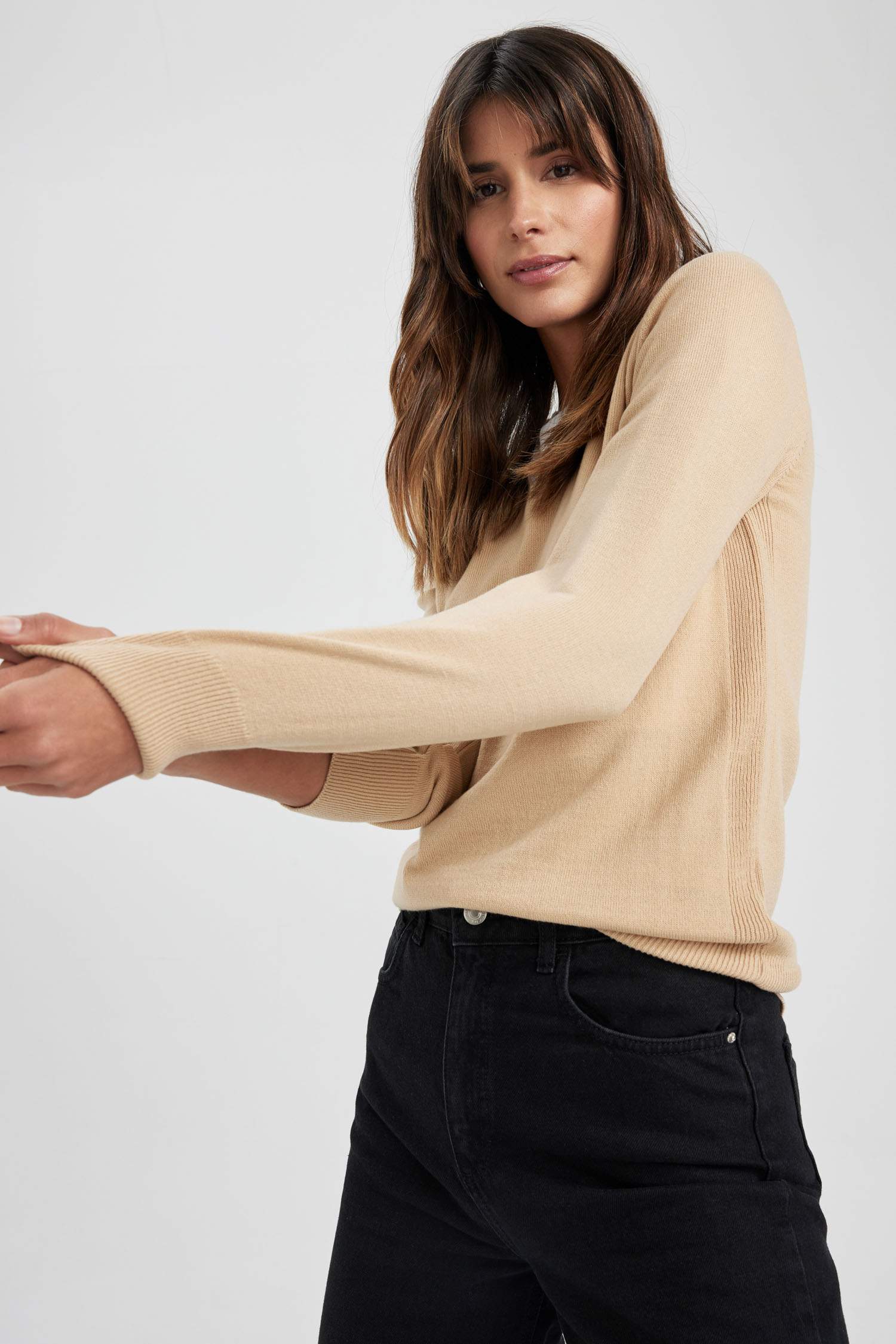 Regular Fit V-Neck Pullover