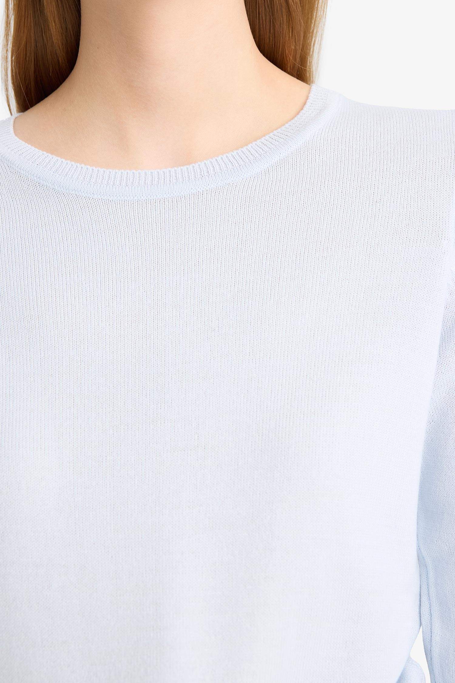 Regular Fit Bisiklet Yaka Triko Kazak