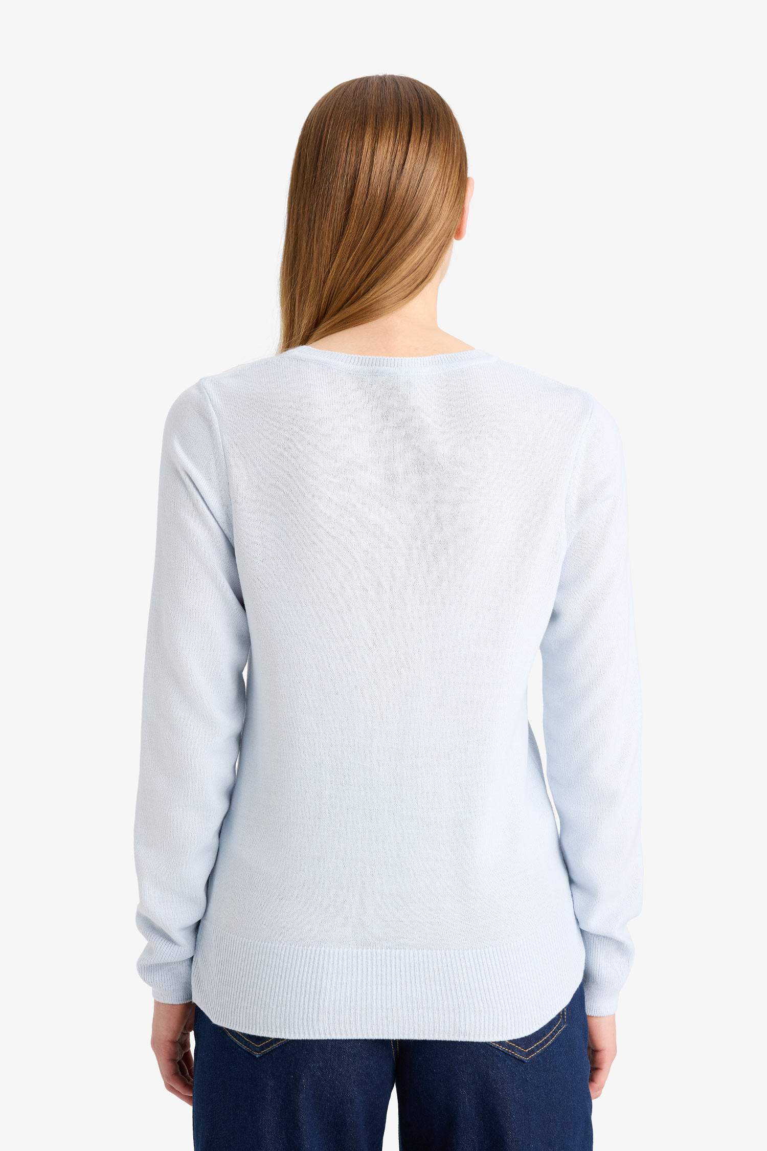 Regular Fit Bisiklet Yaka Triko Kazak