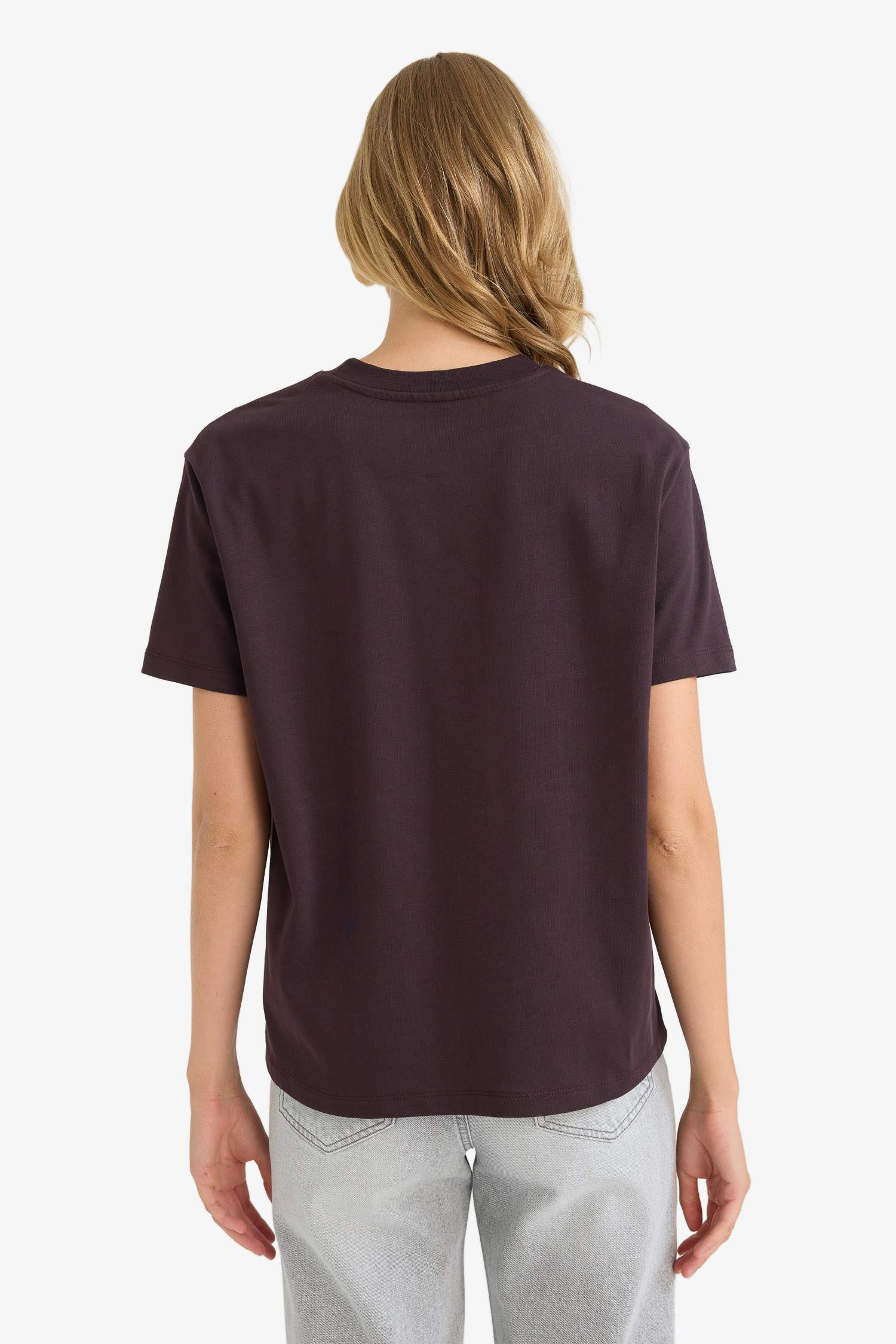 Regular Fit Crew Neck Basic Premium T-Shirt