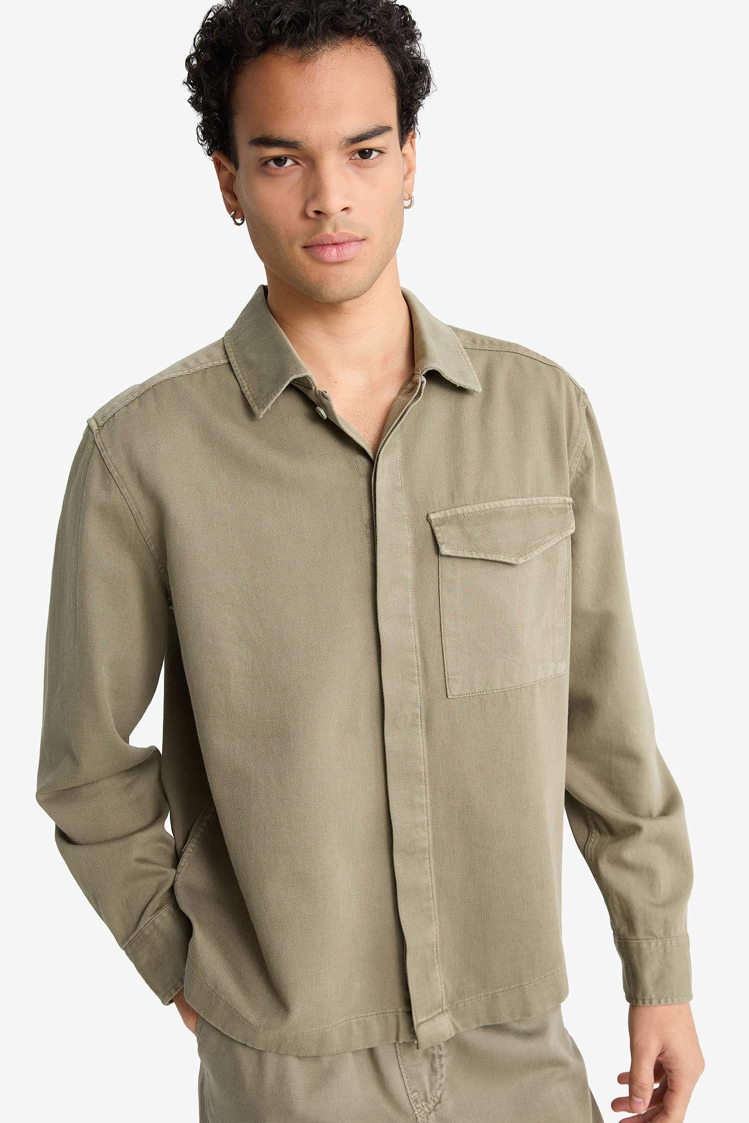 Man Long Sleeve Shirt