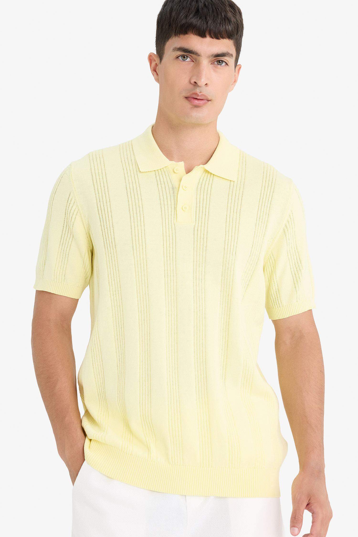 %100 Pamuk Polo Tişört