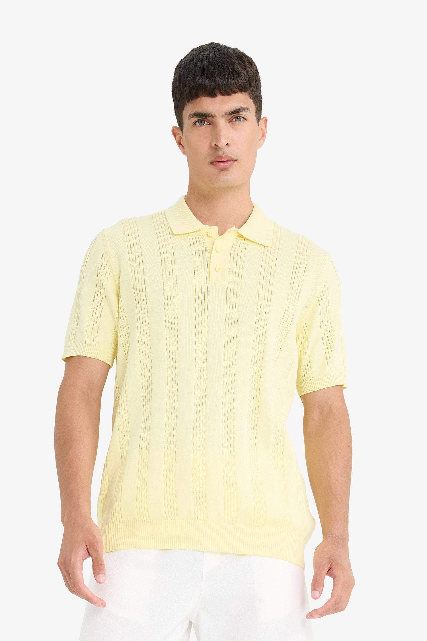 %100 Pamuk Polo Tişört