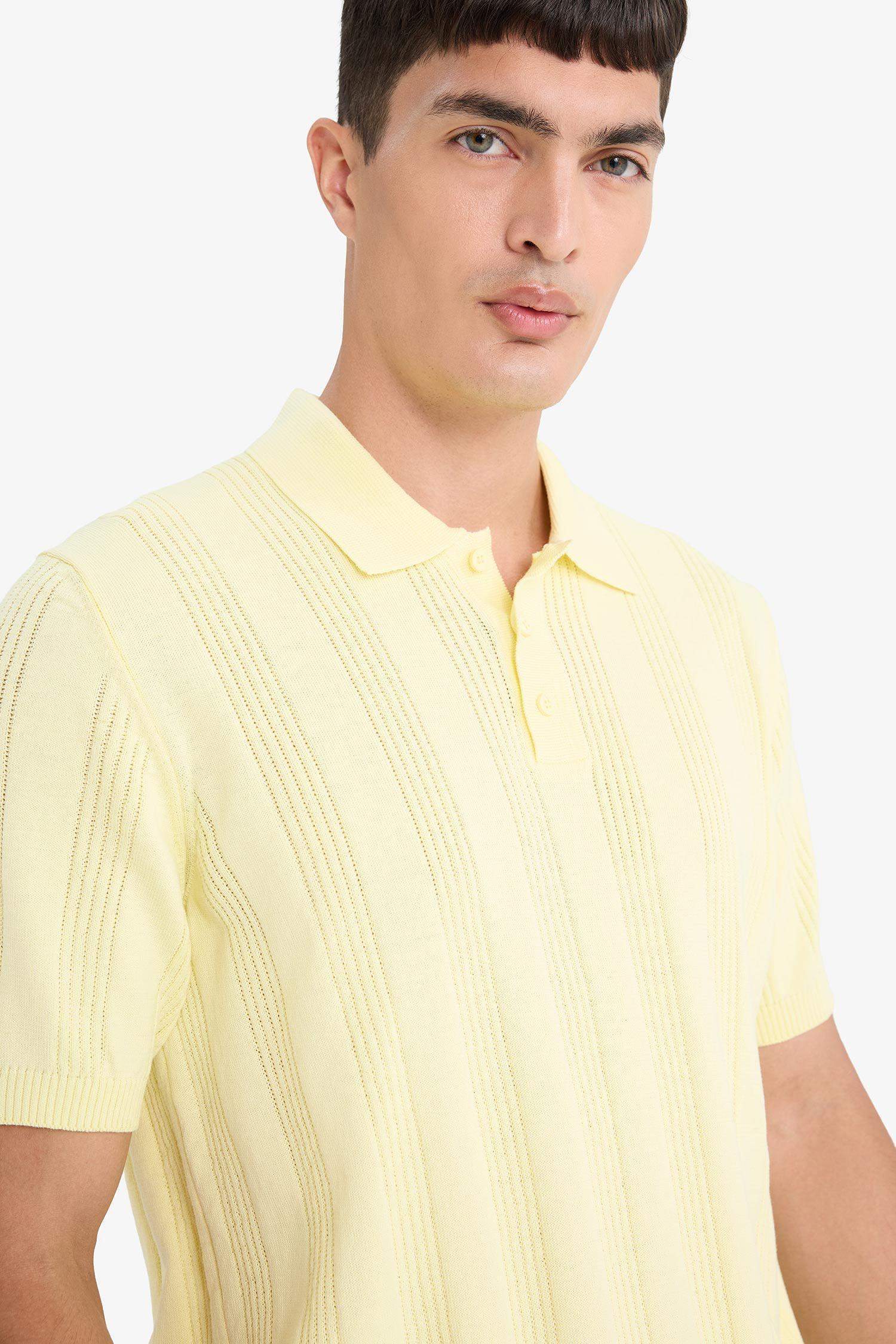 %100 Pamuk Polo Tişört