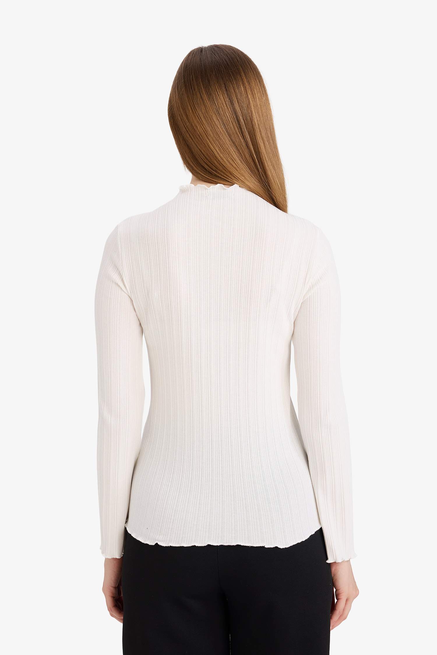 Slim Fit Camisole Long Sleeve Tunic