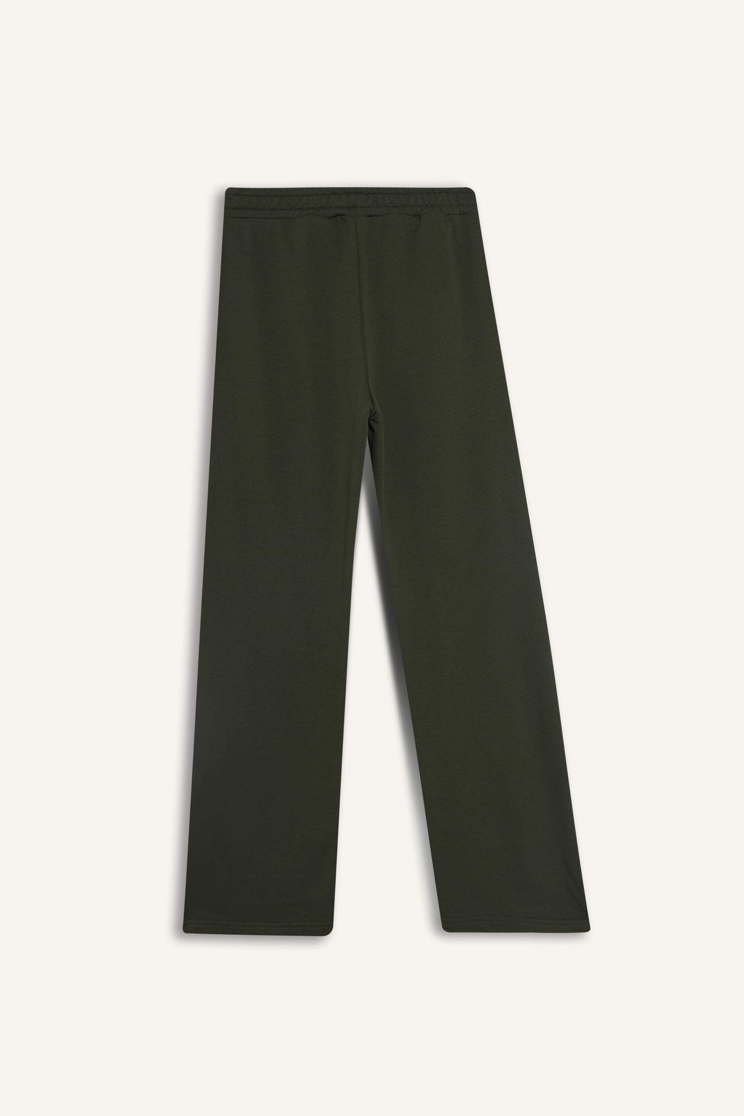 Straight Fit Basic Trousers