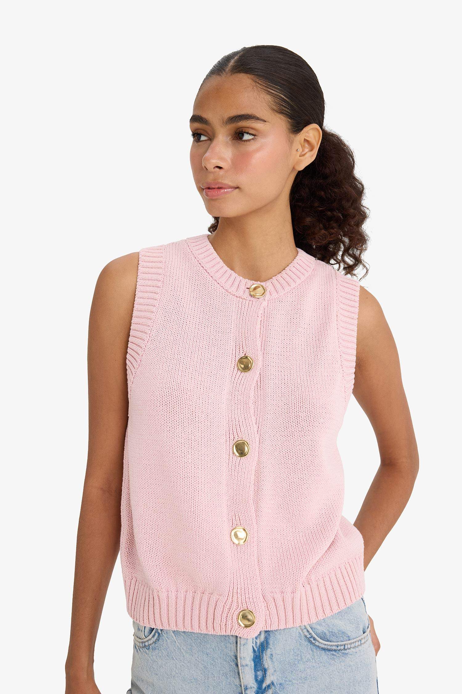 Relax Fit Knitwear Vest