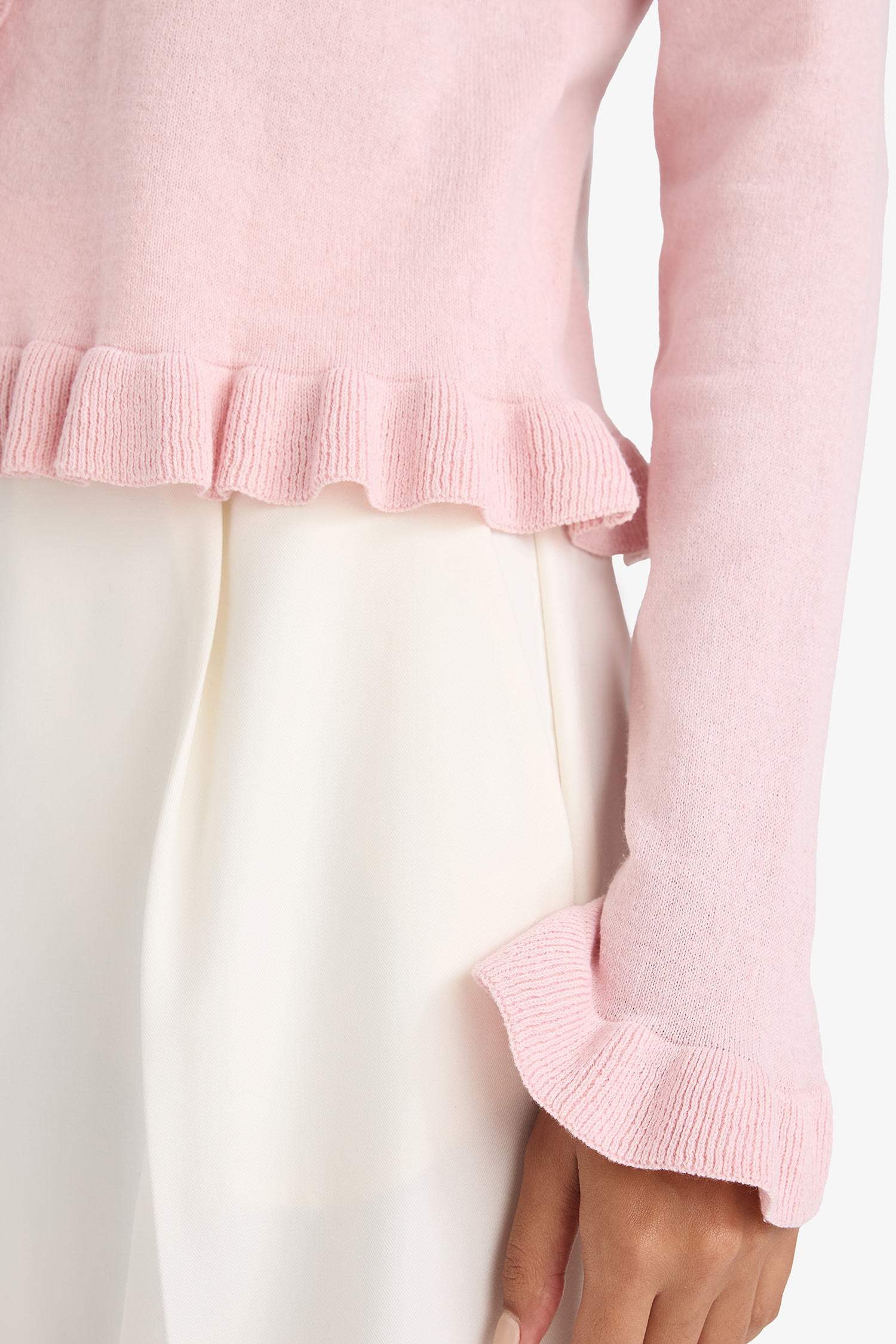 Regular Fit Crew Neck Cardigan