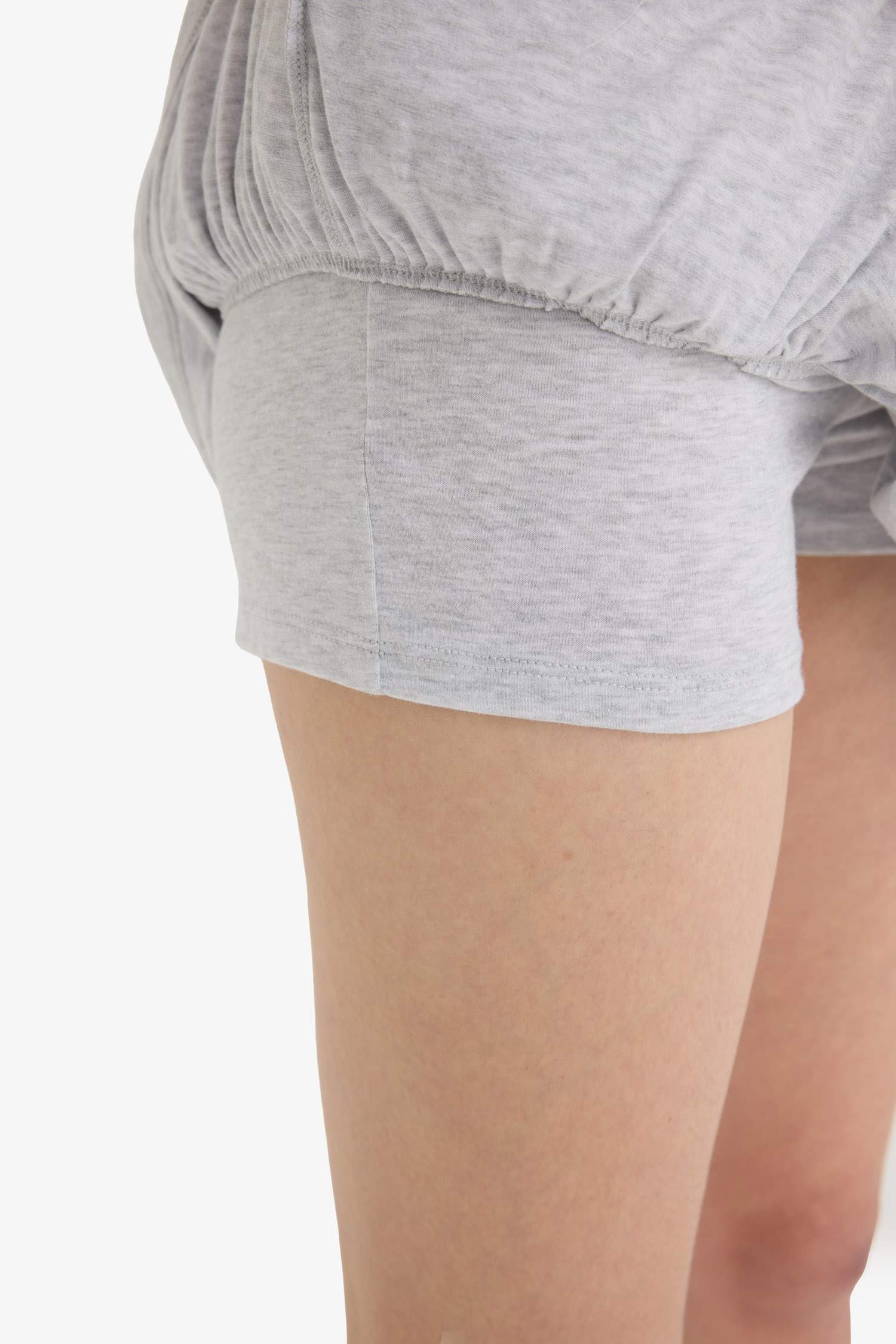 Coool Normal Bel Volanlı Penye Astar Penye Mini Etek