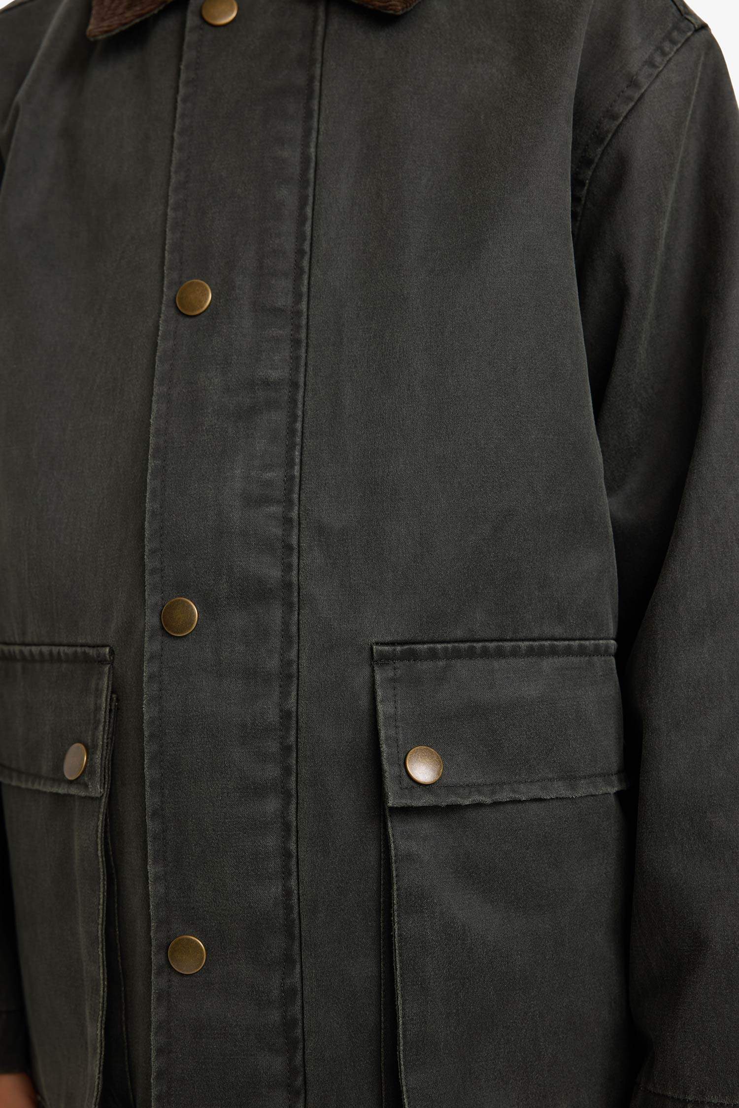 Erkek Çocuk Su İtici Polo Yaka Mont