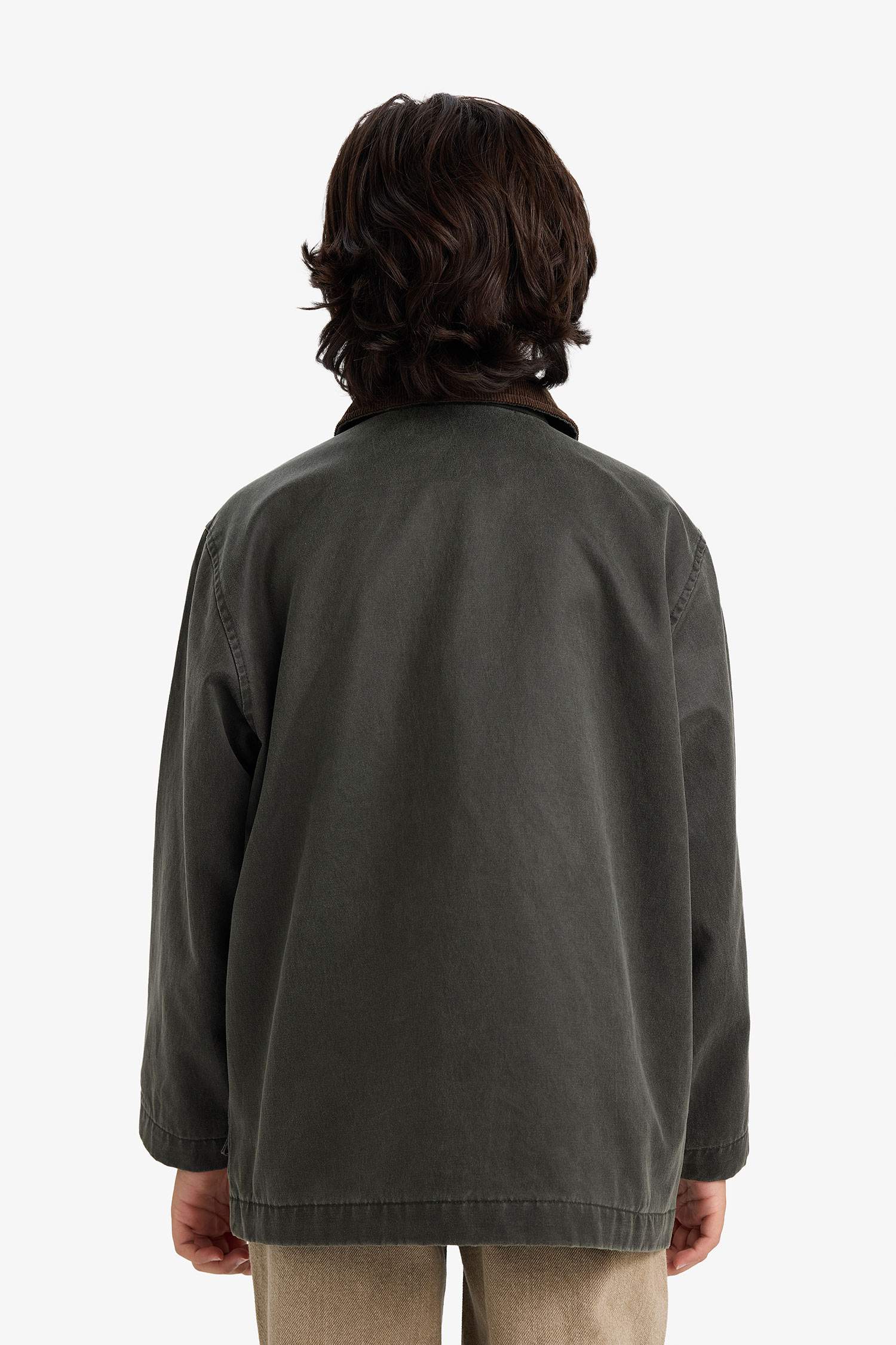 Erkek Çocuk Su İtici Polo Yaka Mont