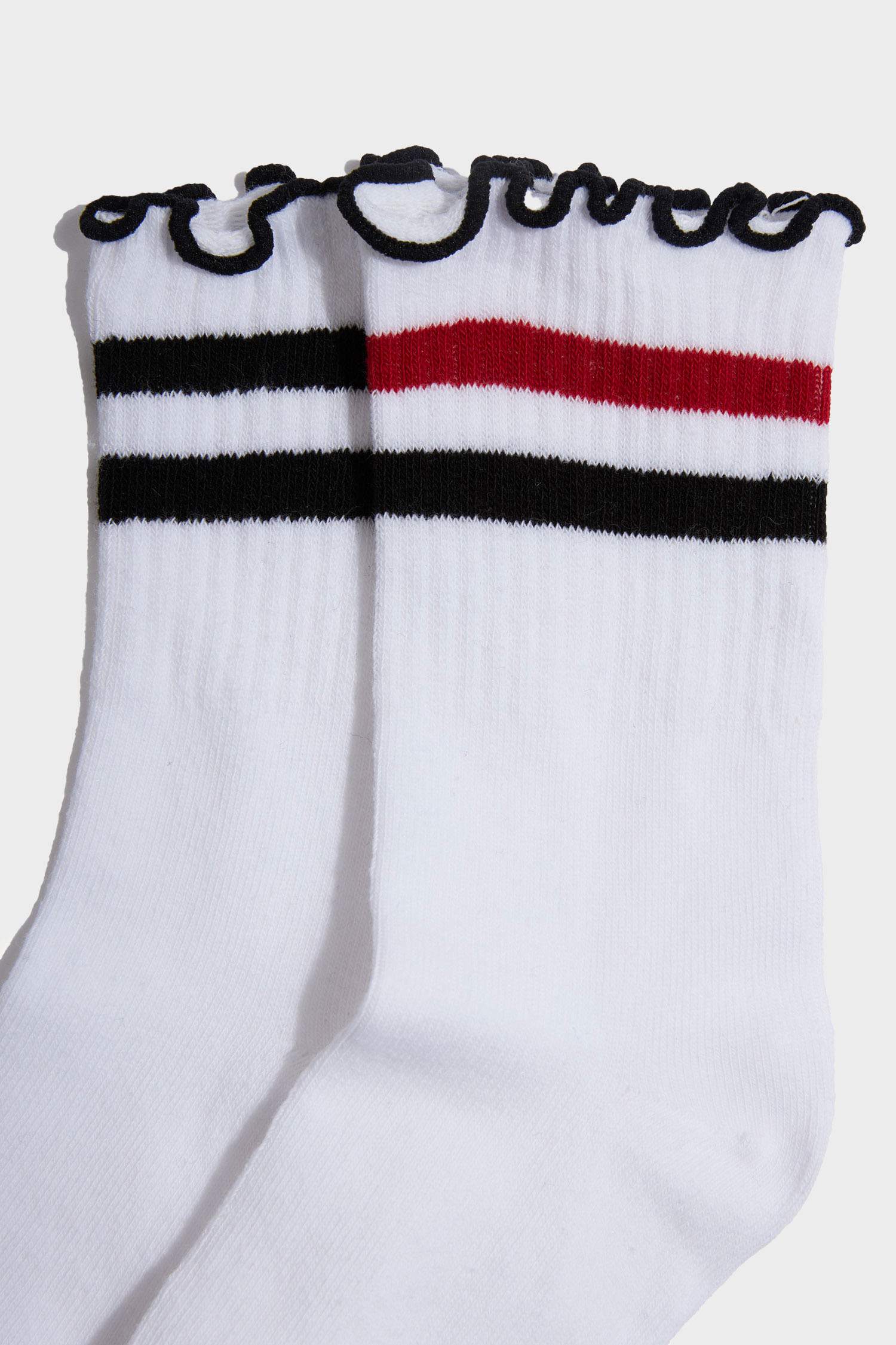 Girl 2 Piece Cotton Long Sockss