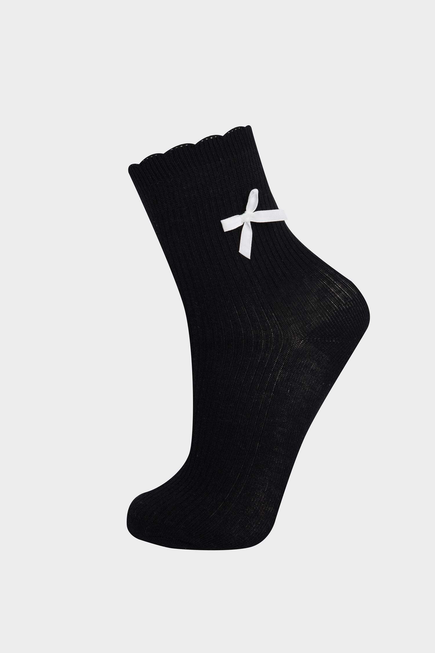 Girl 2 Piece Cotton Long Socks