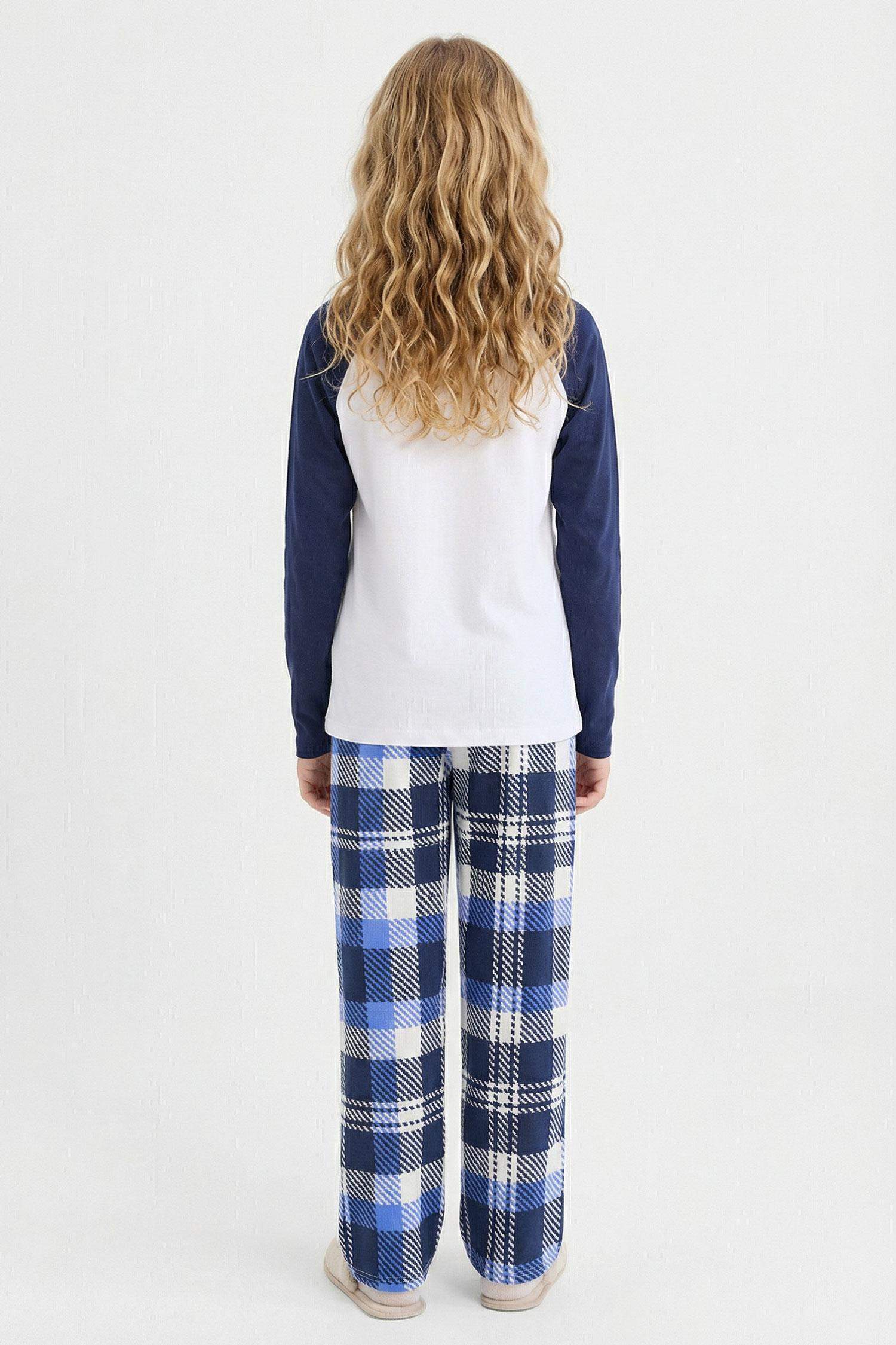 سيت بجامة قصة عادية من قطعتين