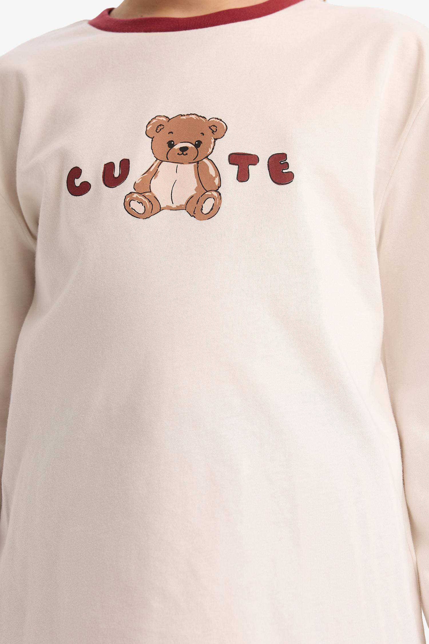 سيت بجامة بناتي قصة عادية - قطعتين