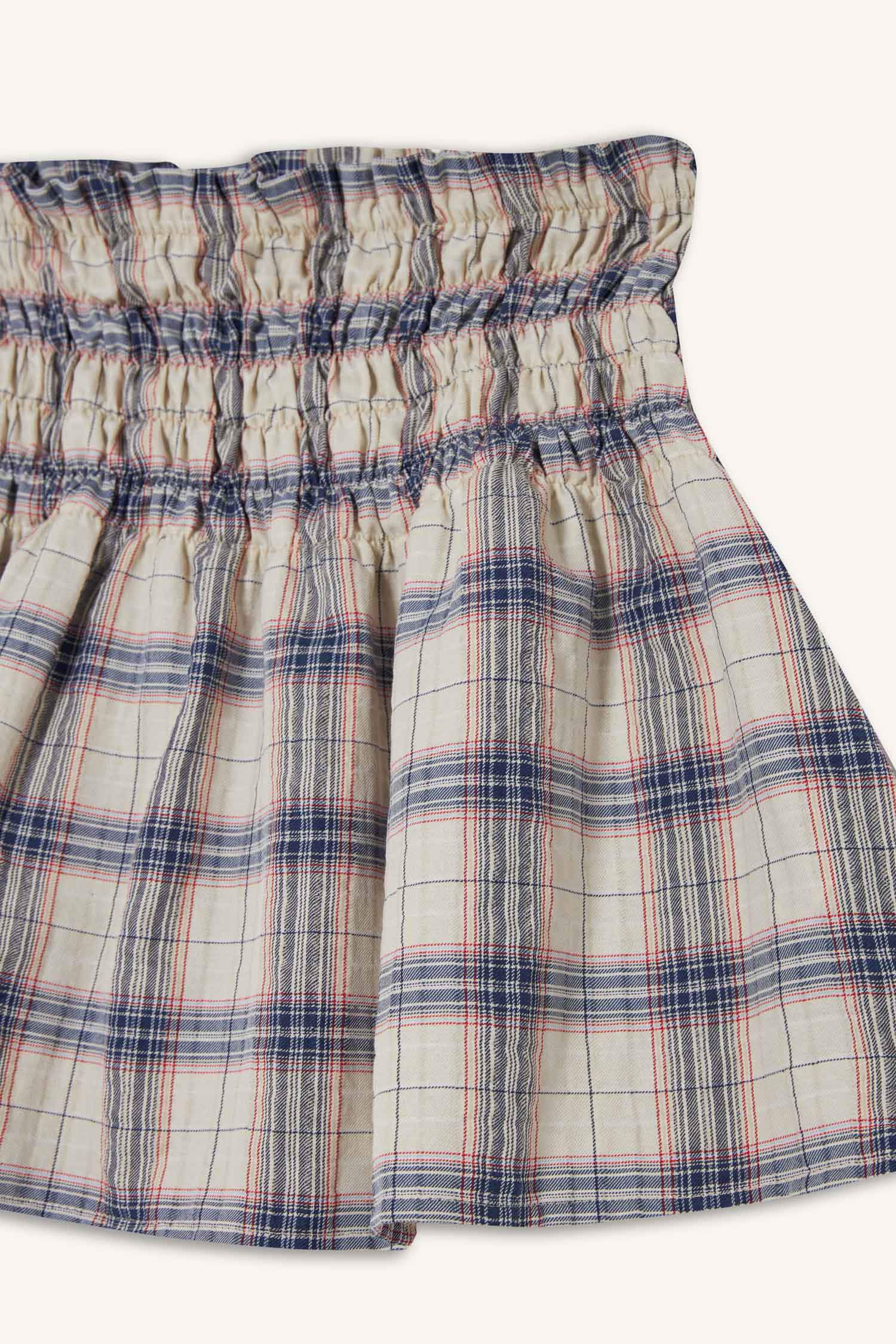 Coool A Kesim Kareli Mini Etek