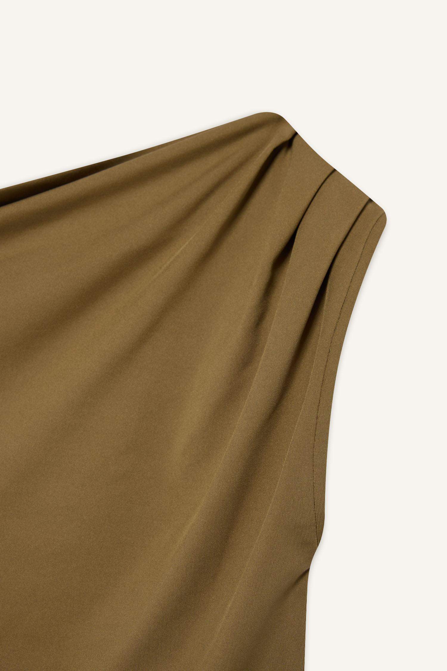 Әйелдерге слим пішімі бір иық Ішкөйлек