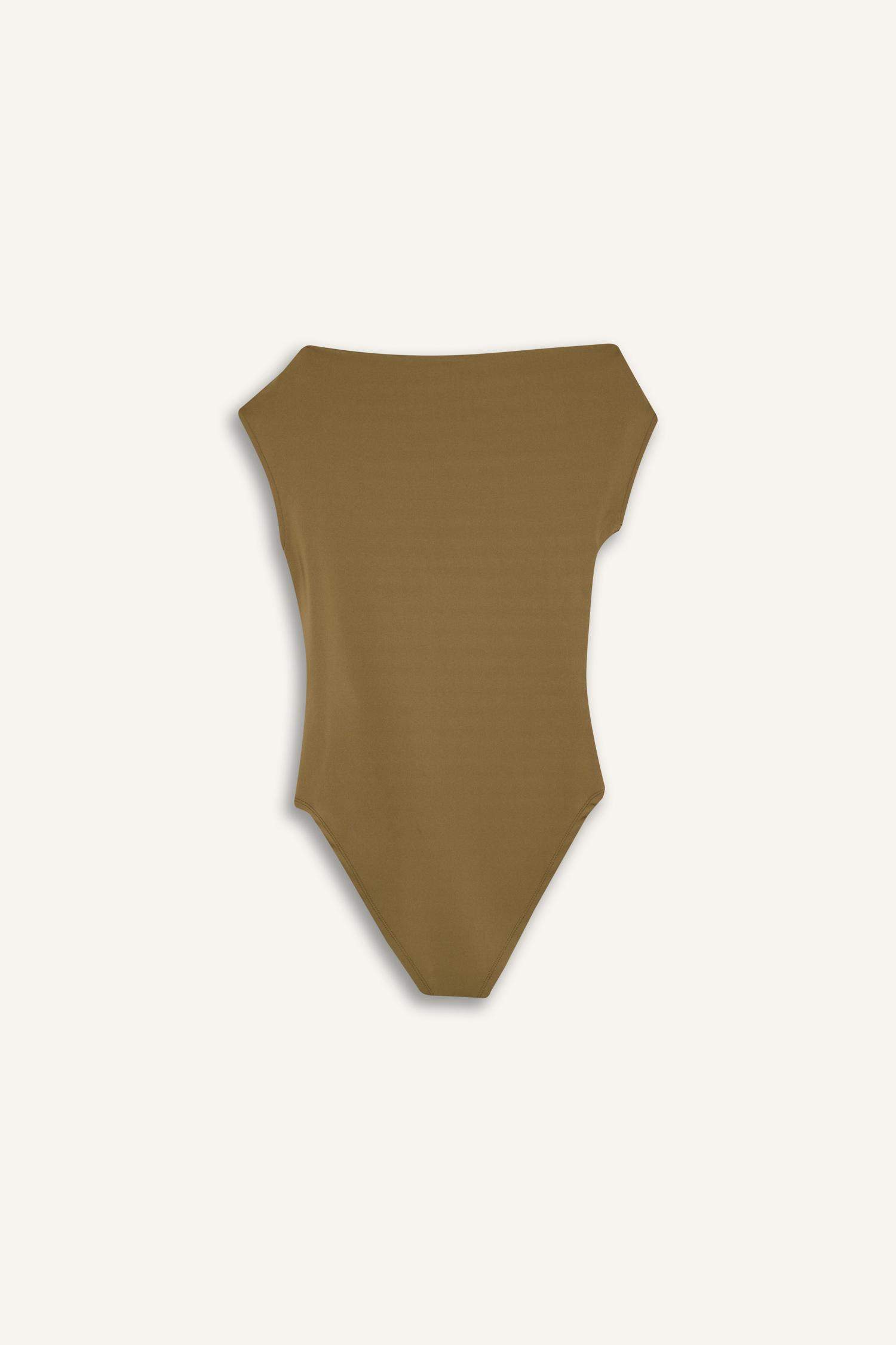 Әйелдерге слим пішімі бір иық Ішкөйлек