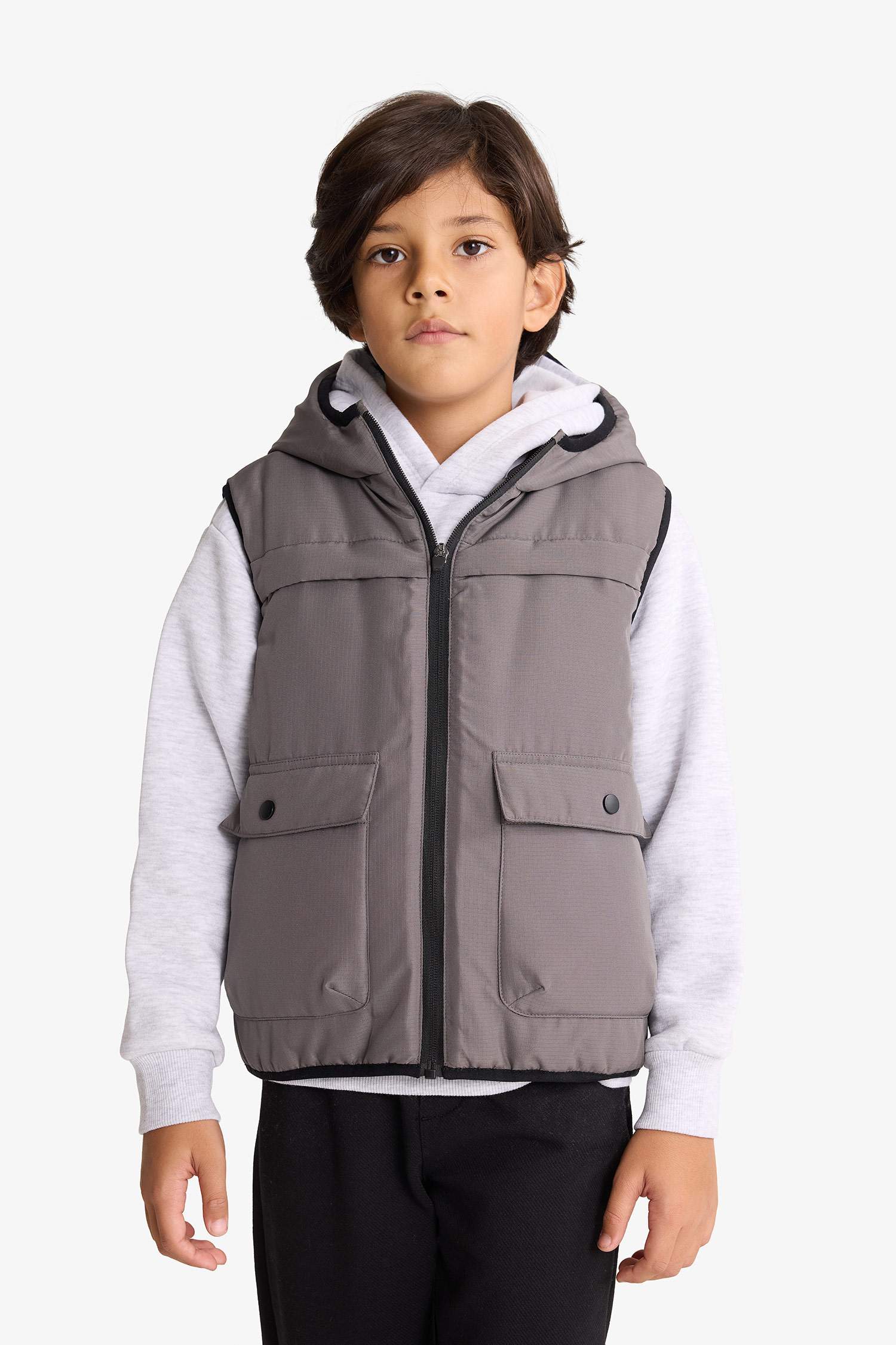 Su İtici Kapüşonlu Yelek Erkek Çocuk