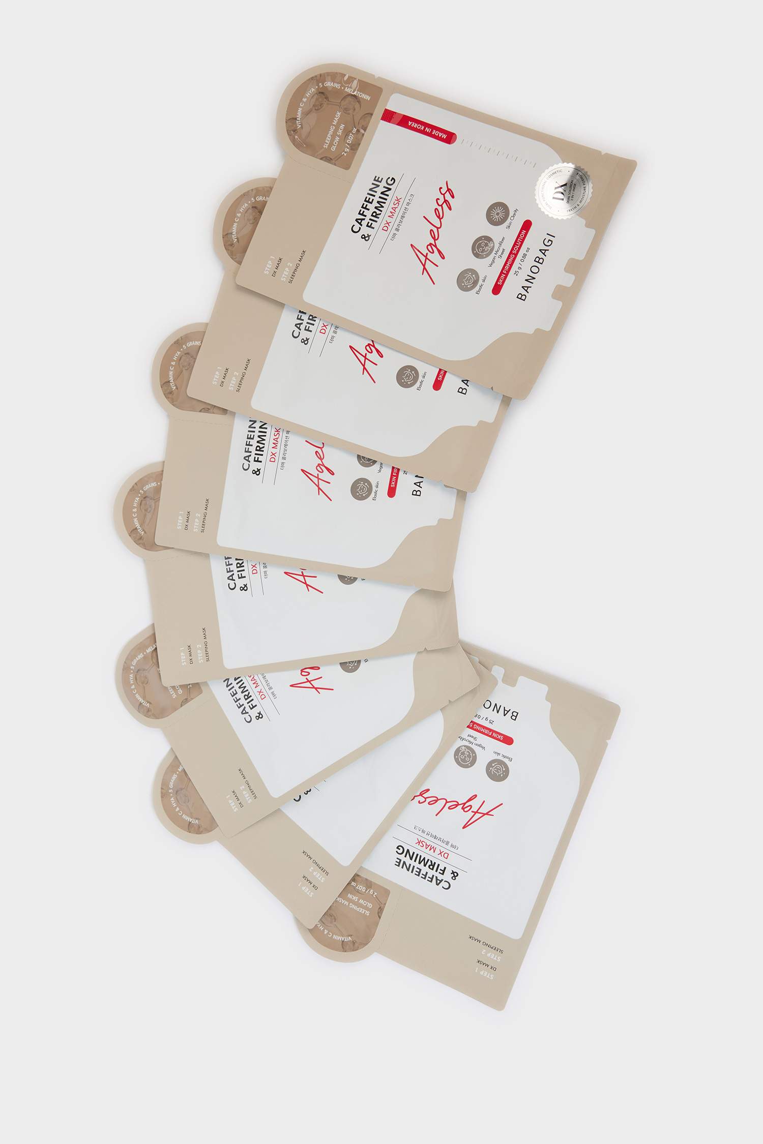 Banobagi DX Caffeine Firming Ageless-Sıkılaştırıcı Yaşlanma Karşıtı Kafein Maskesi 10ml