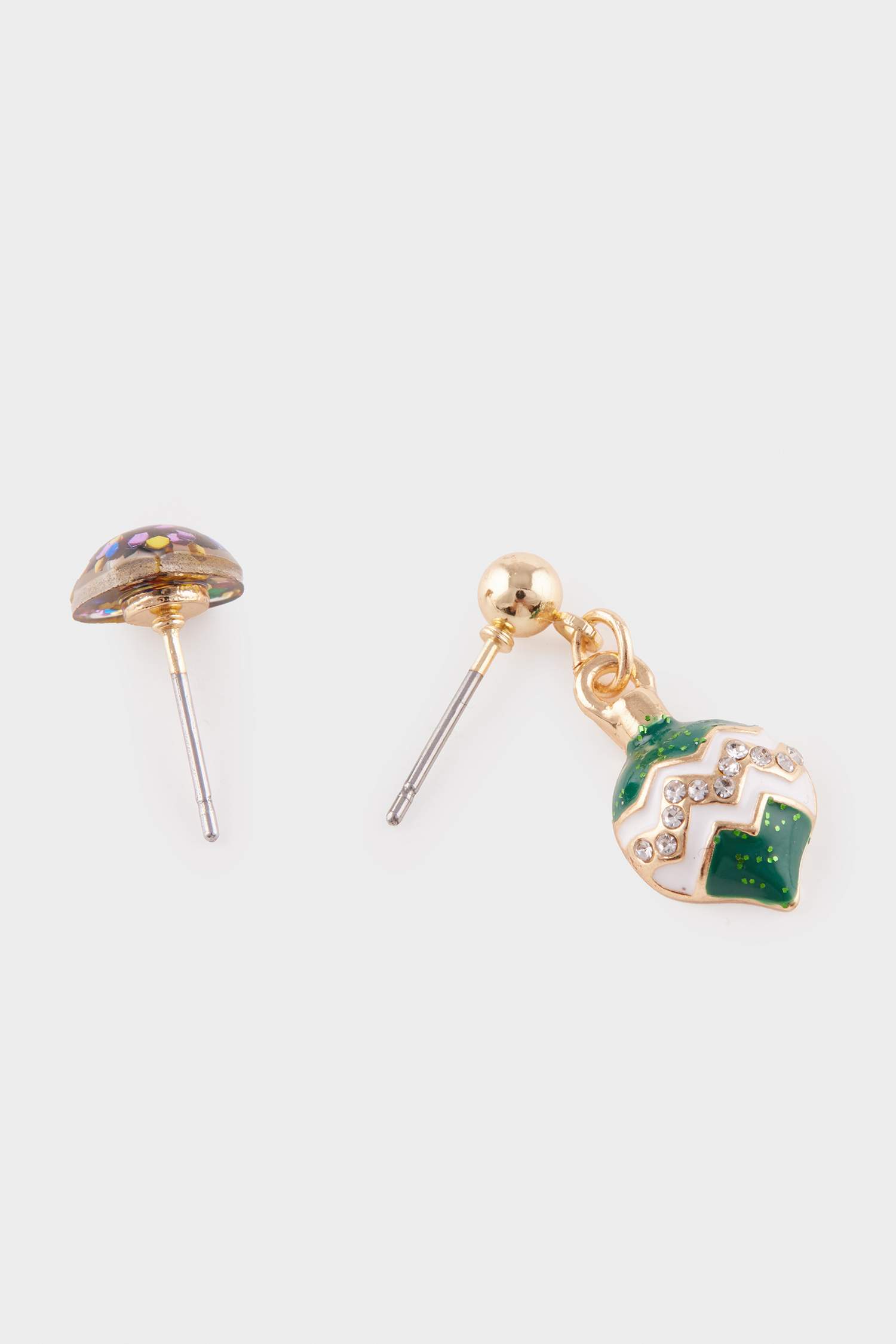 Yılbaşı Temalı Kadın 6'lı Küpe