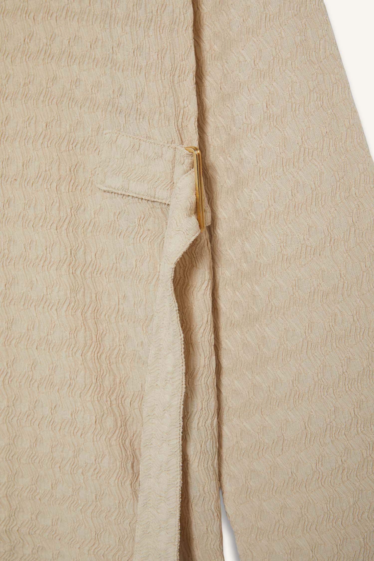 Relax Fit Crew Neck Crepe T-Shirt