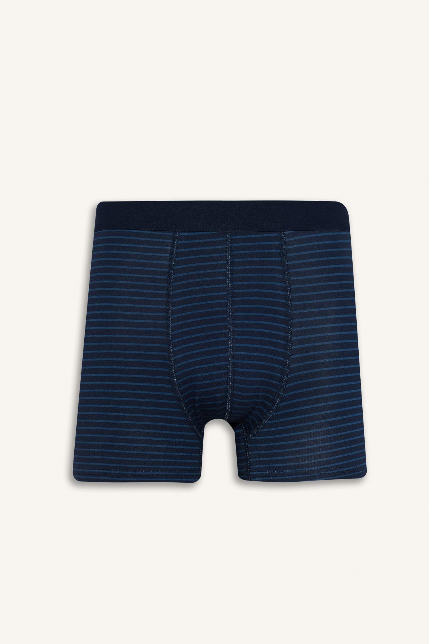 Regular Fit Desenli 3'lü Boxer