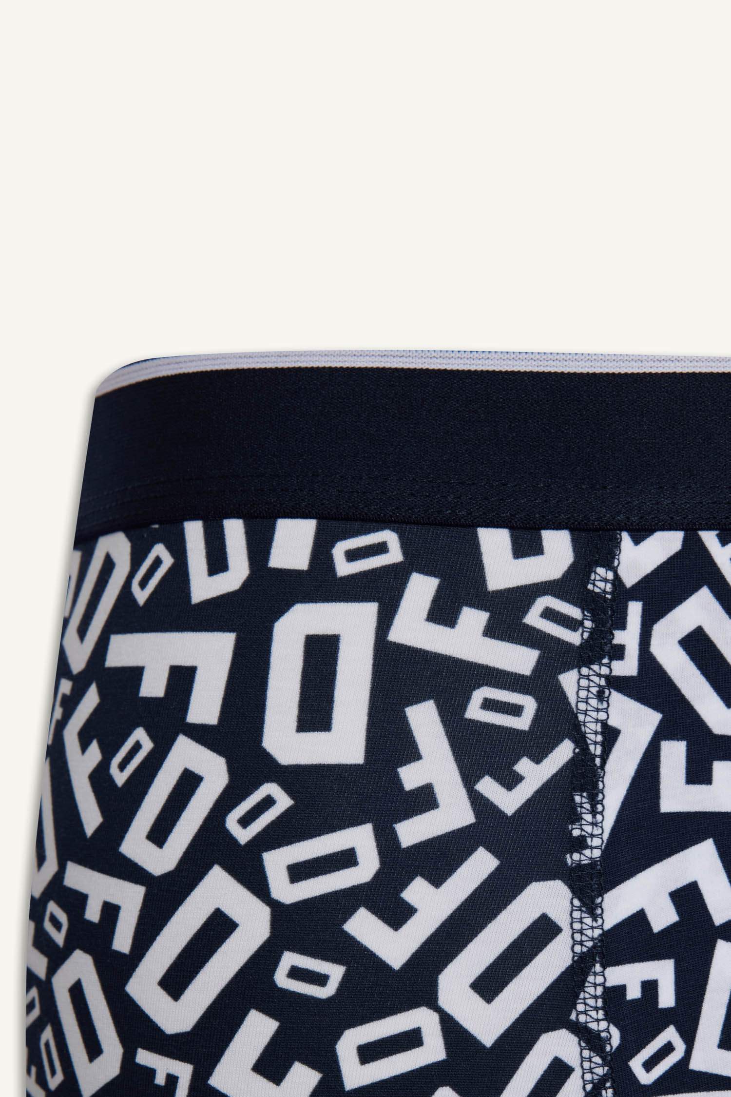 Regular Fit 3'lü Boxer