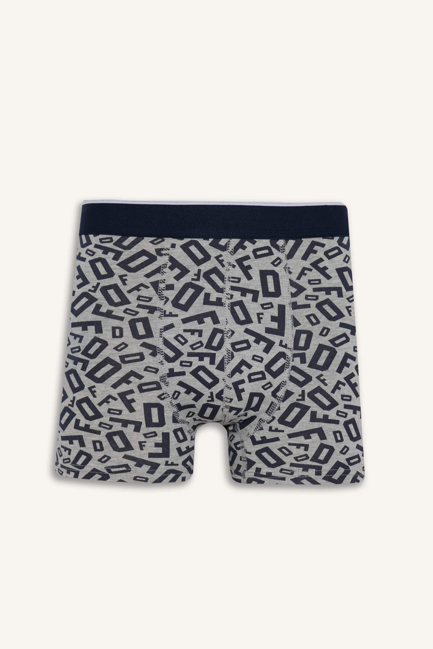 Regular Fit 3'lü Boxer