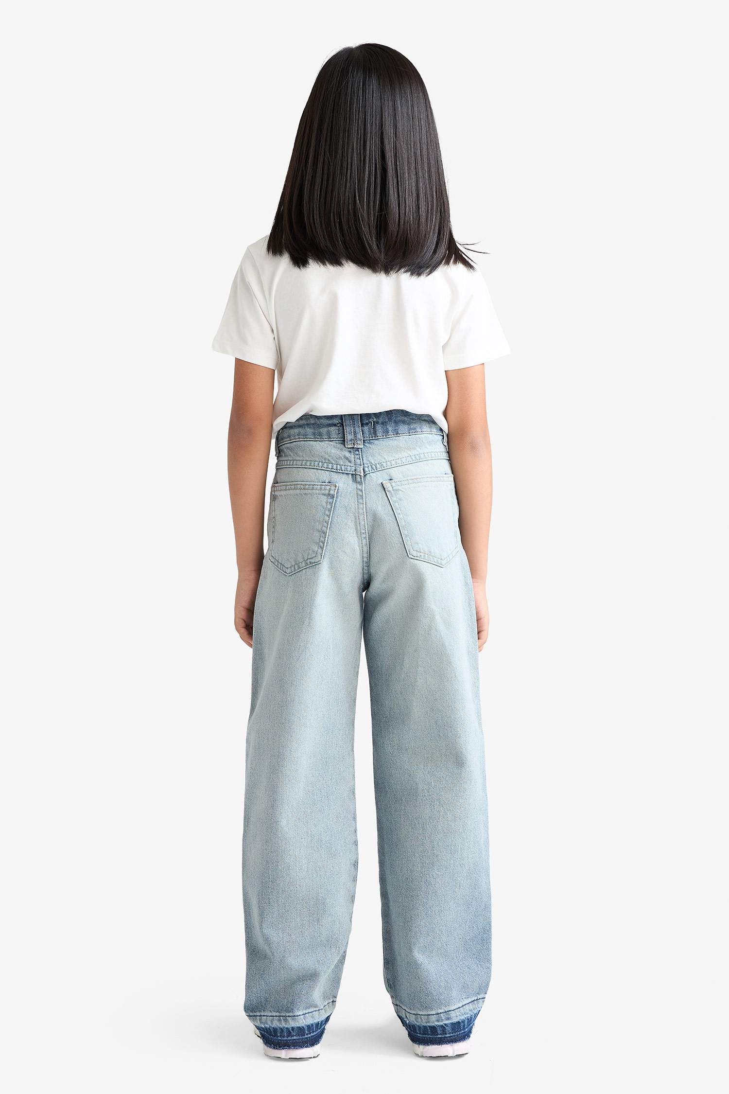 Girl 90s Wide Leg Jeans