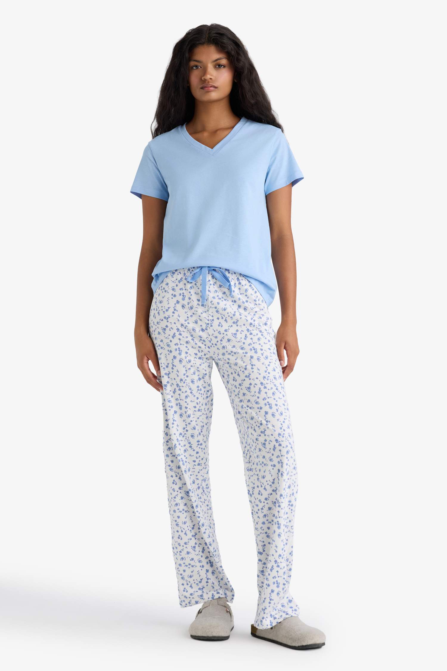 Fall in Love Regular Fit Short Sleeve 2 Piece Set