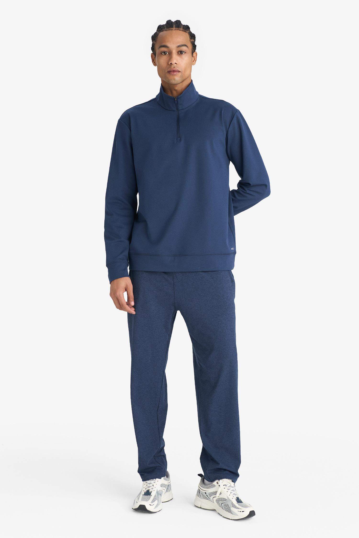 Standart Fit Sporcu Sweatshirt,