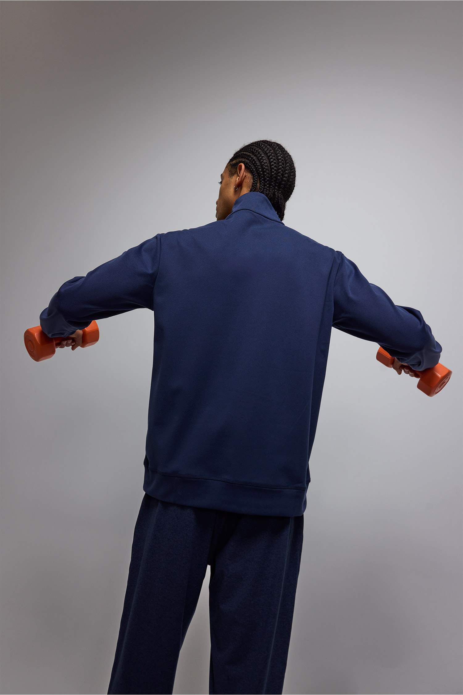 Standart Fit Sporcu Sweatshirt,