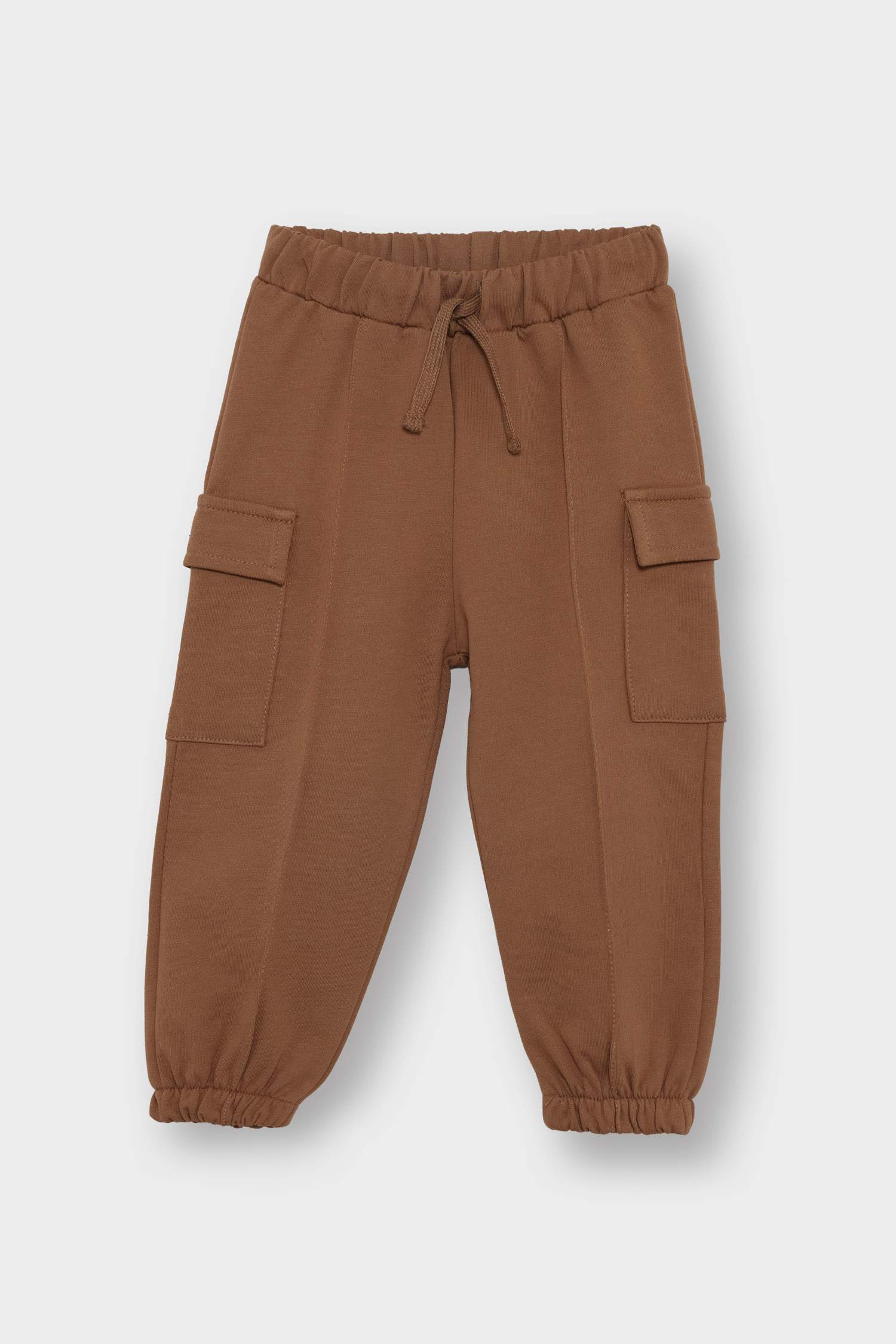 Baby Boy Elastic Waist Cargo Sweatpants
