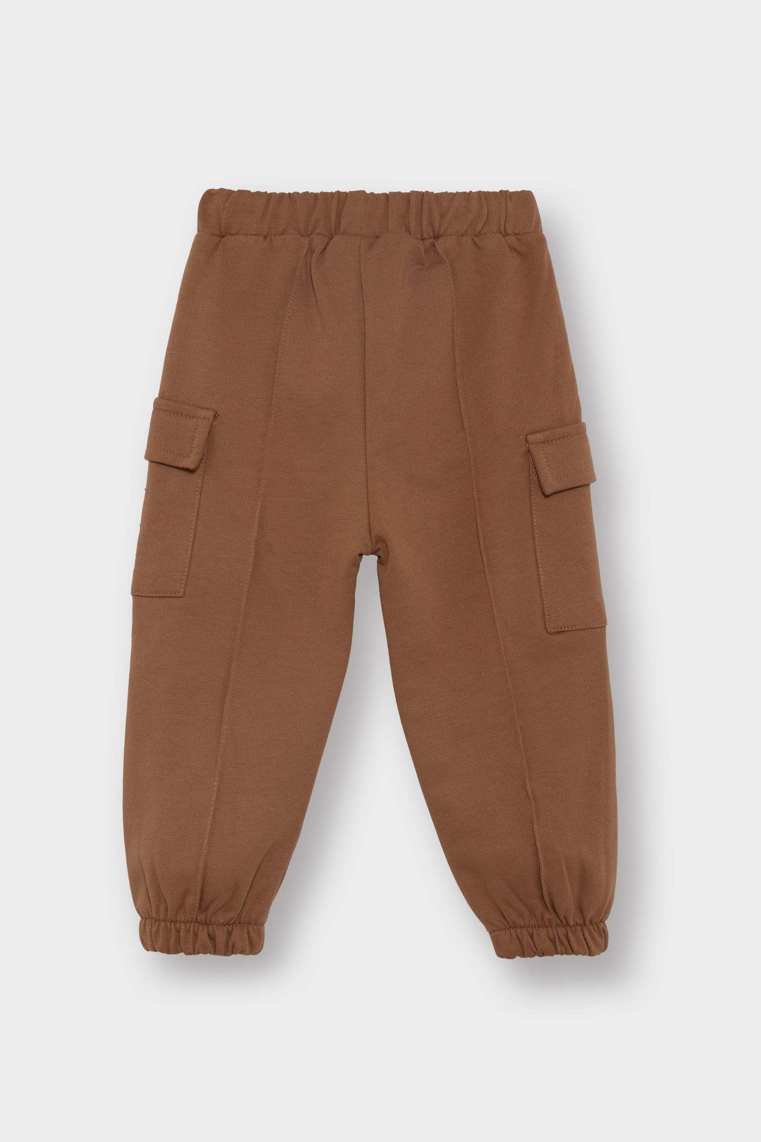 Baby Boy Elastic Waist Cargo Sweatpants