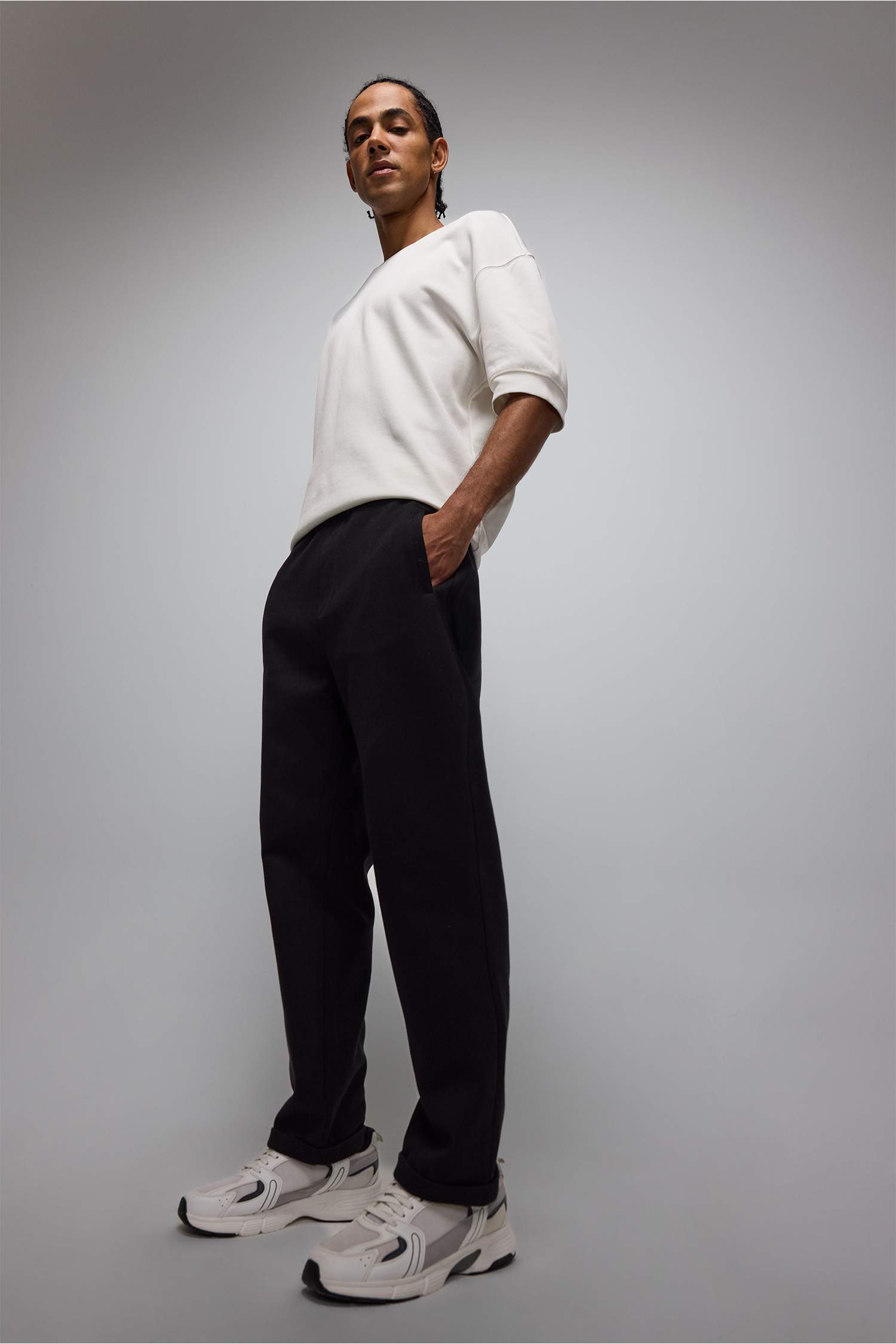 بنطلون جوجر قصة عادية