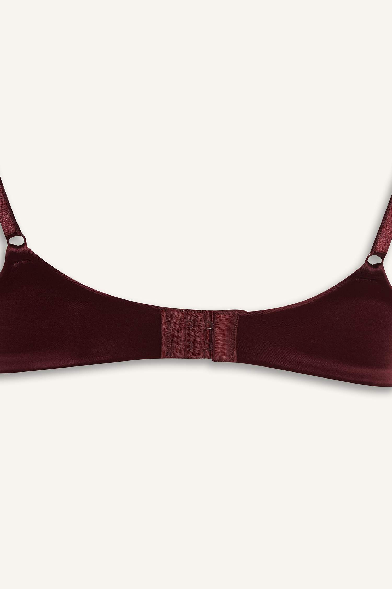 Saten Kaplı Yarım Dolgulu Balensiz Tişört Bra Fall in Love