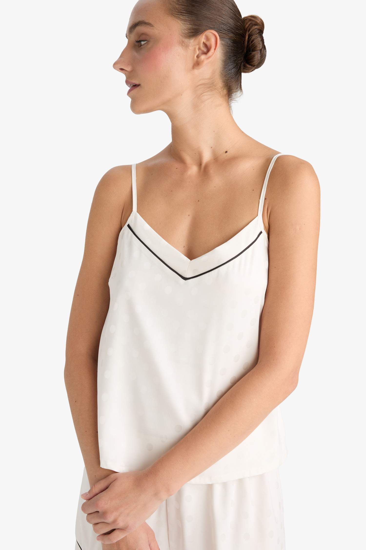 Regular Fit Satin 2 Piece Set