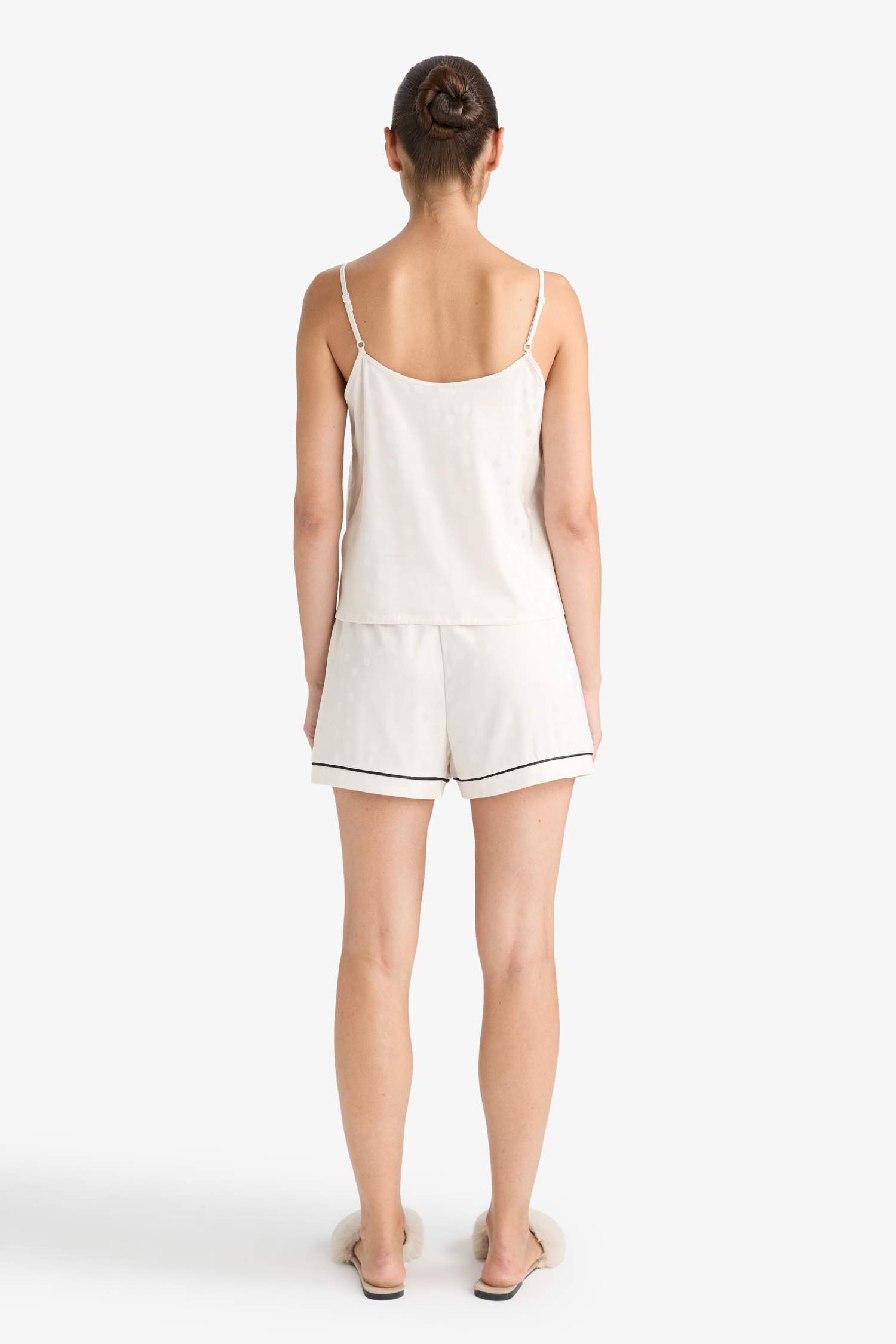 Regular Fit Satin 2 Piece Set