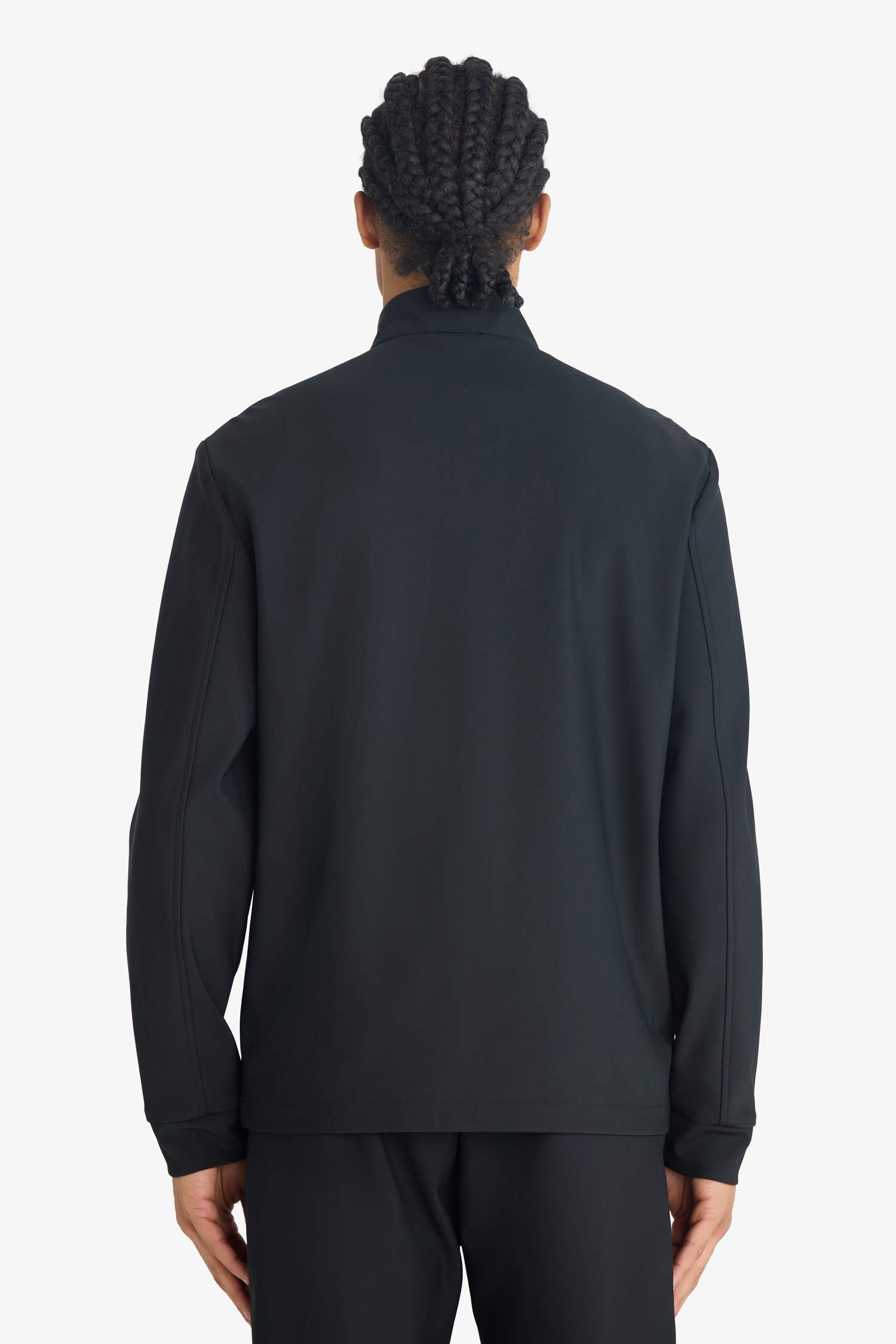 Standart Fit Dik Yaka Fermuarlı Sweatshirt