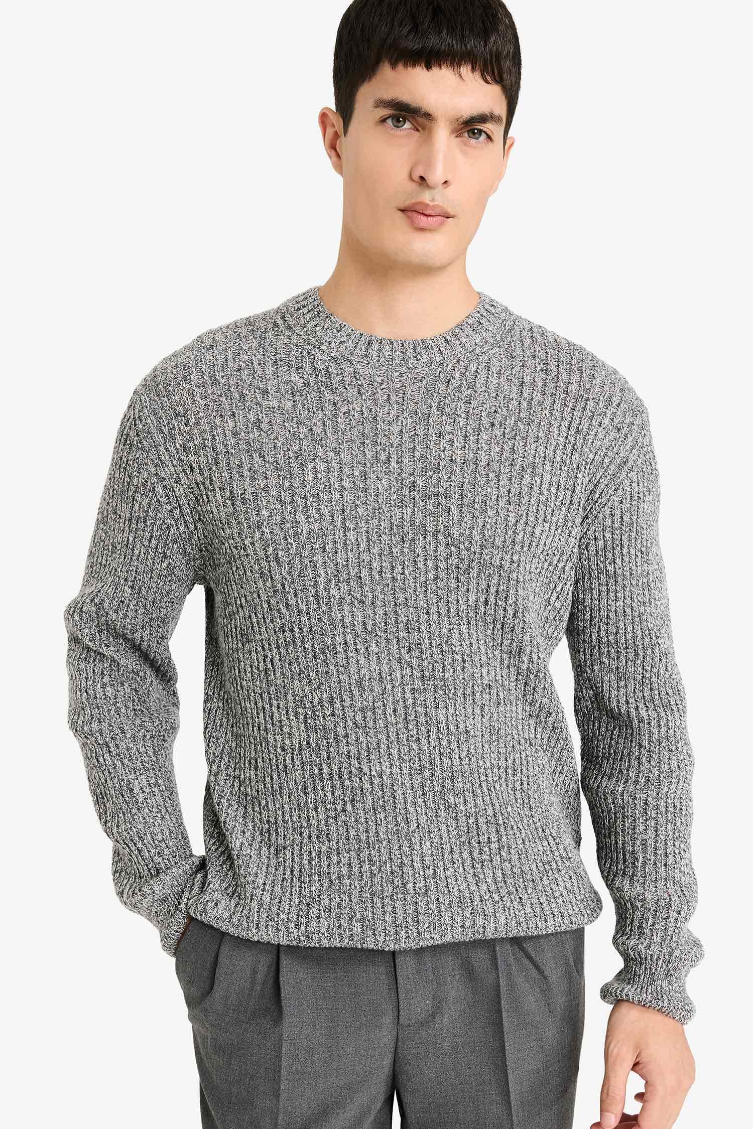 Standart Fit Bisiklet Yaka Triko Kazak