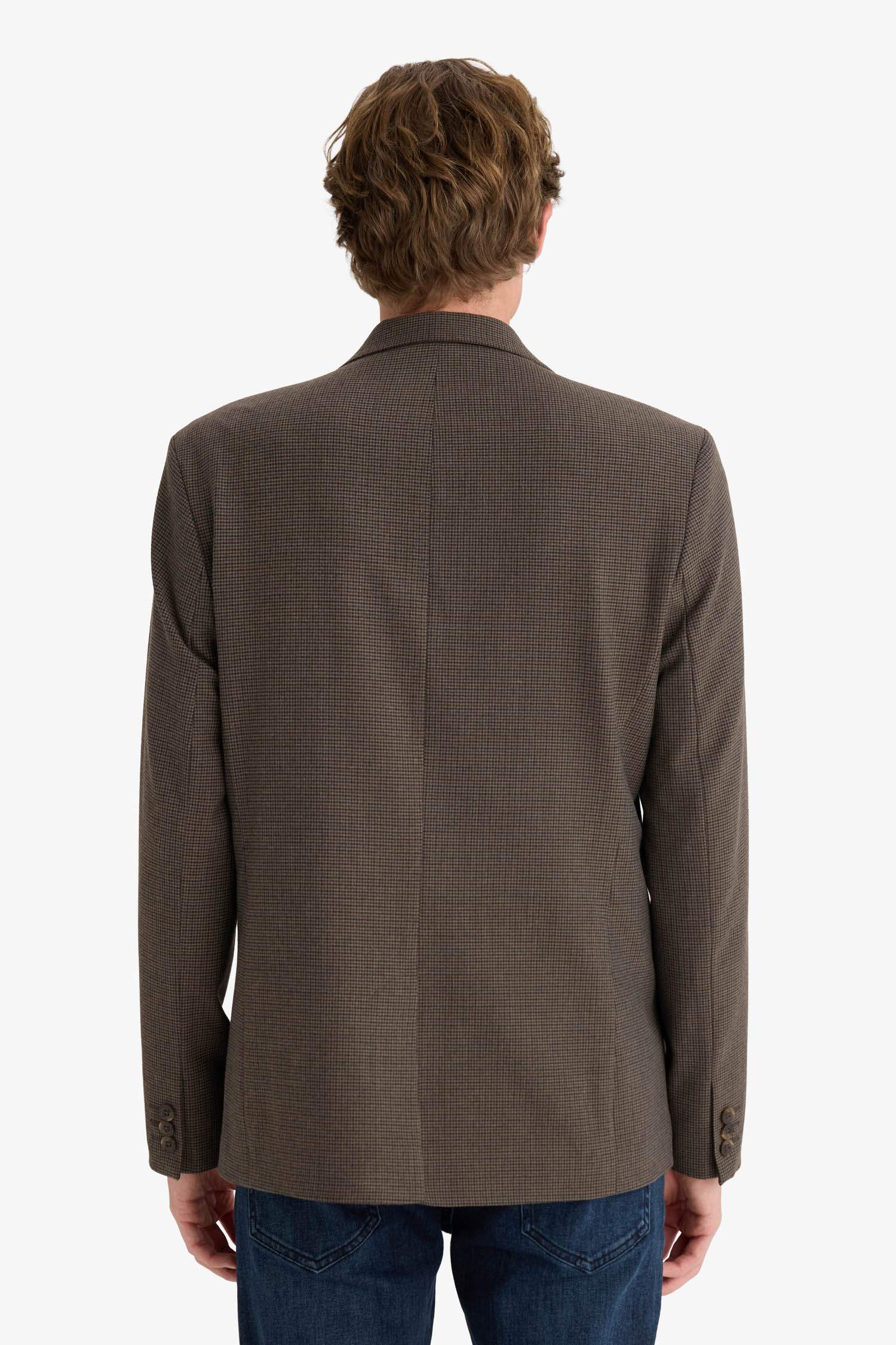 Modern Fit Blazer Ceket