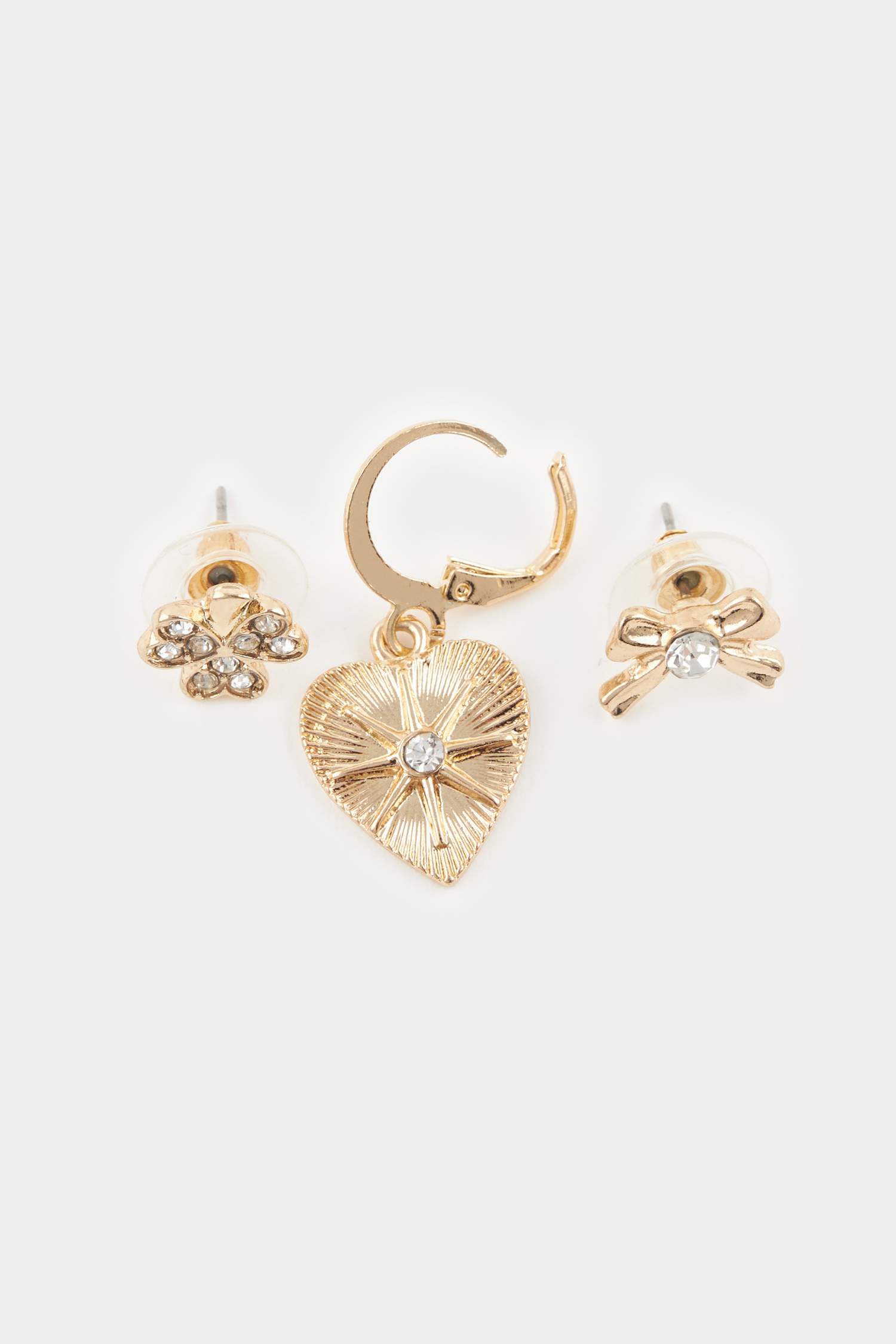 Kadın 6'lı Gold Küpe