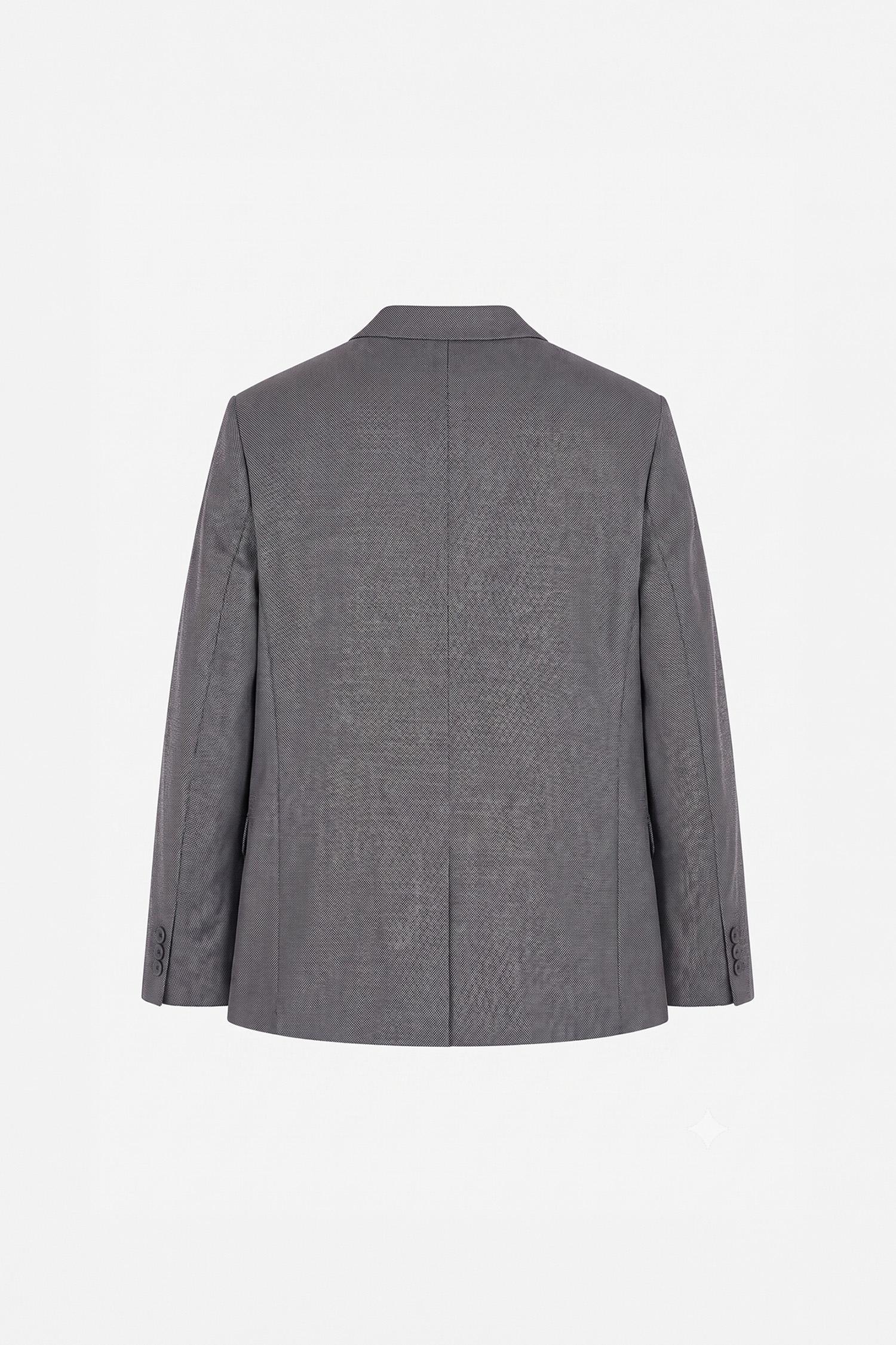 DeFacto Slim Fit Dokulu Blazer Ceket görsel 7
