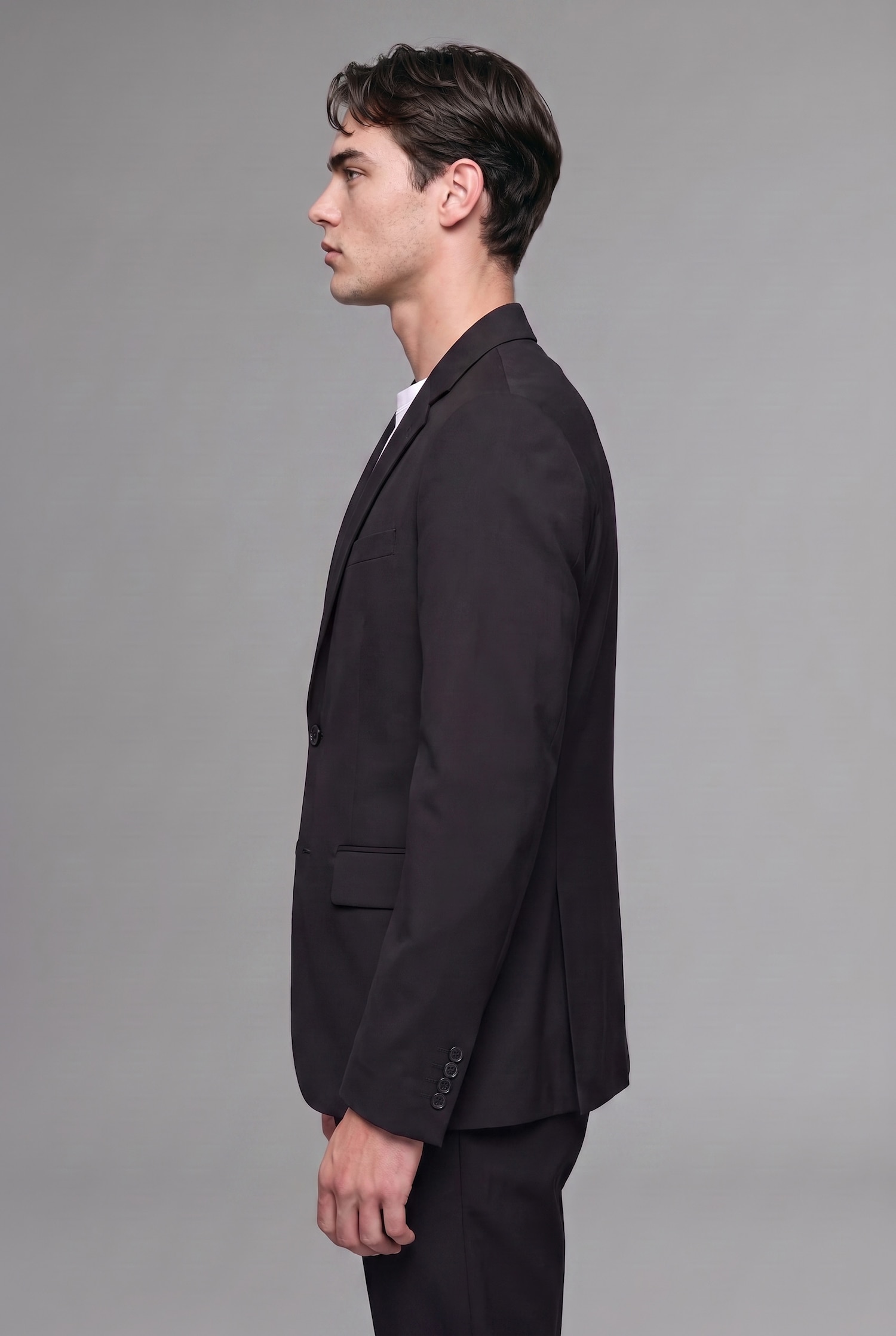 DeFacto Slim Fit Dokulu Blazer Ceket görsel 4