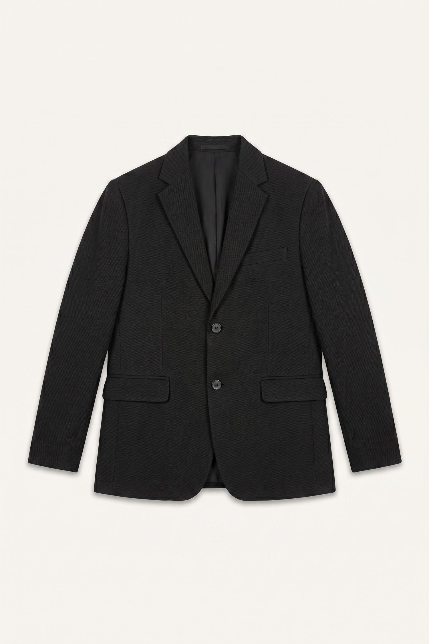 DeFacto Slim Fit Dokulu Blazer Ceket görsel 7