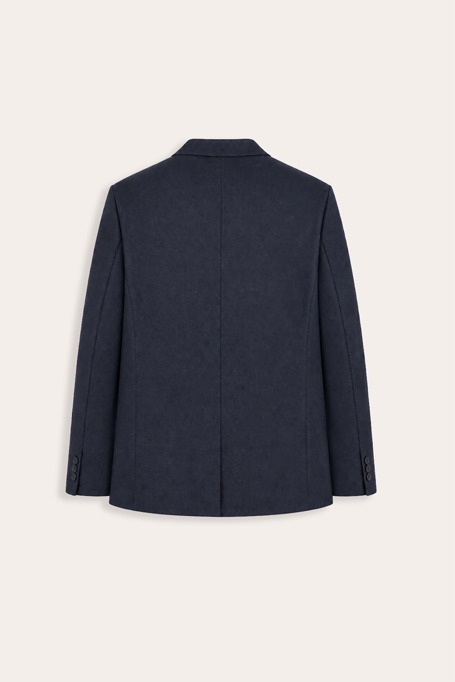DeFacto Slim Fit Dokulu Blazer Ceket görsel 7